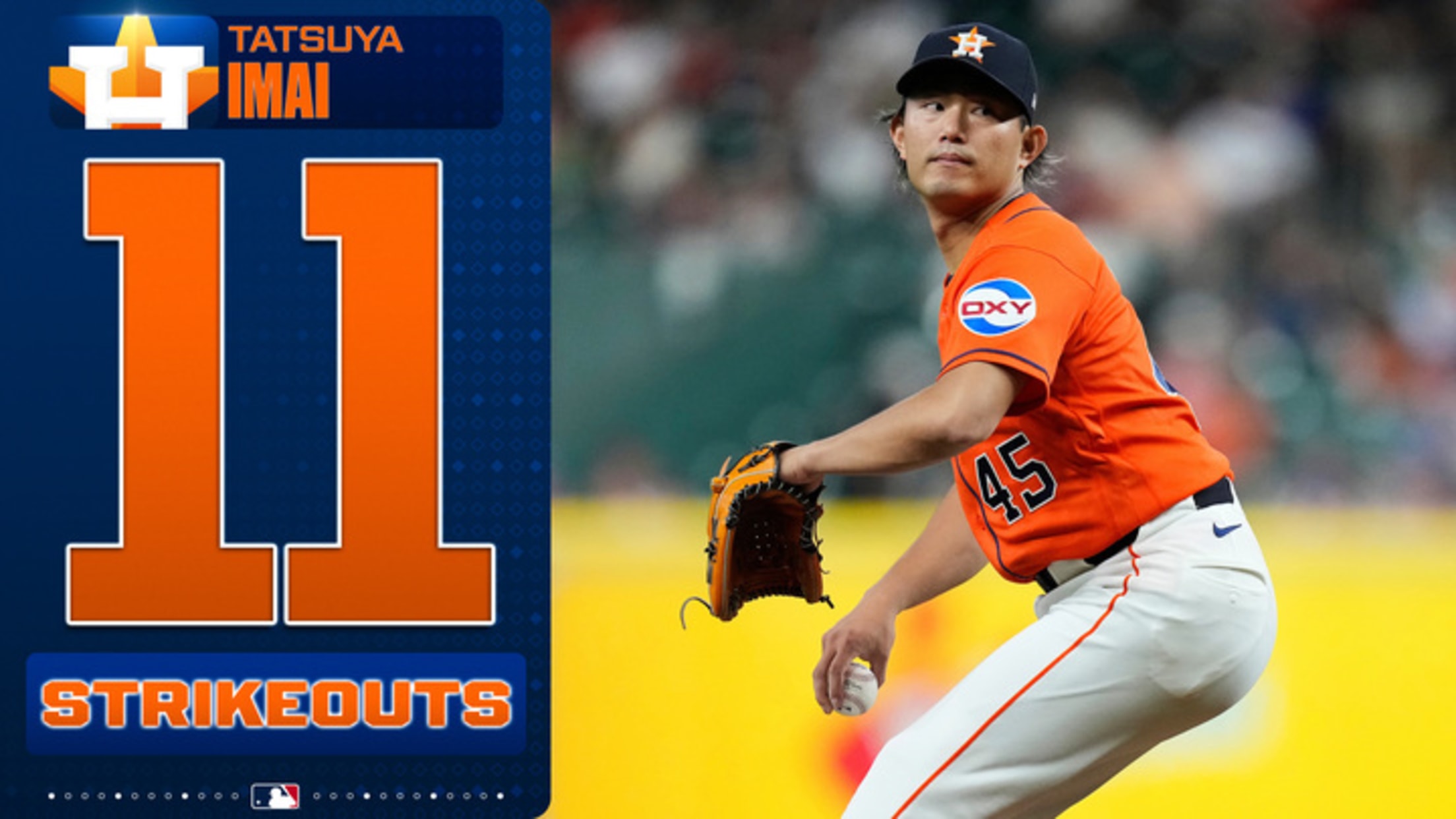 Tatsuya Imai fans career-high 11 in win vs. Guardians