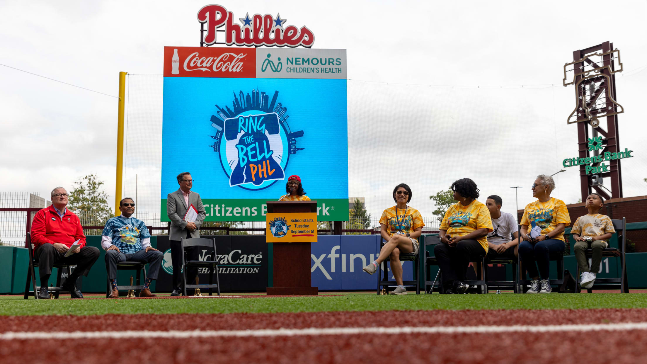 The School District of Philadelphia Rings in the New School Year with the  Phillies