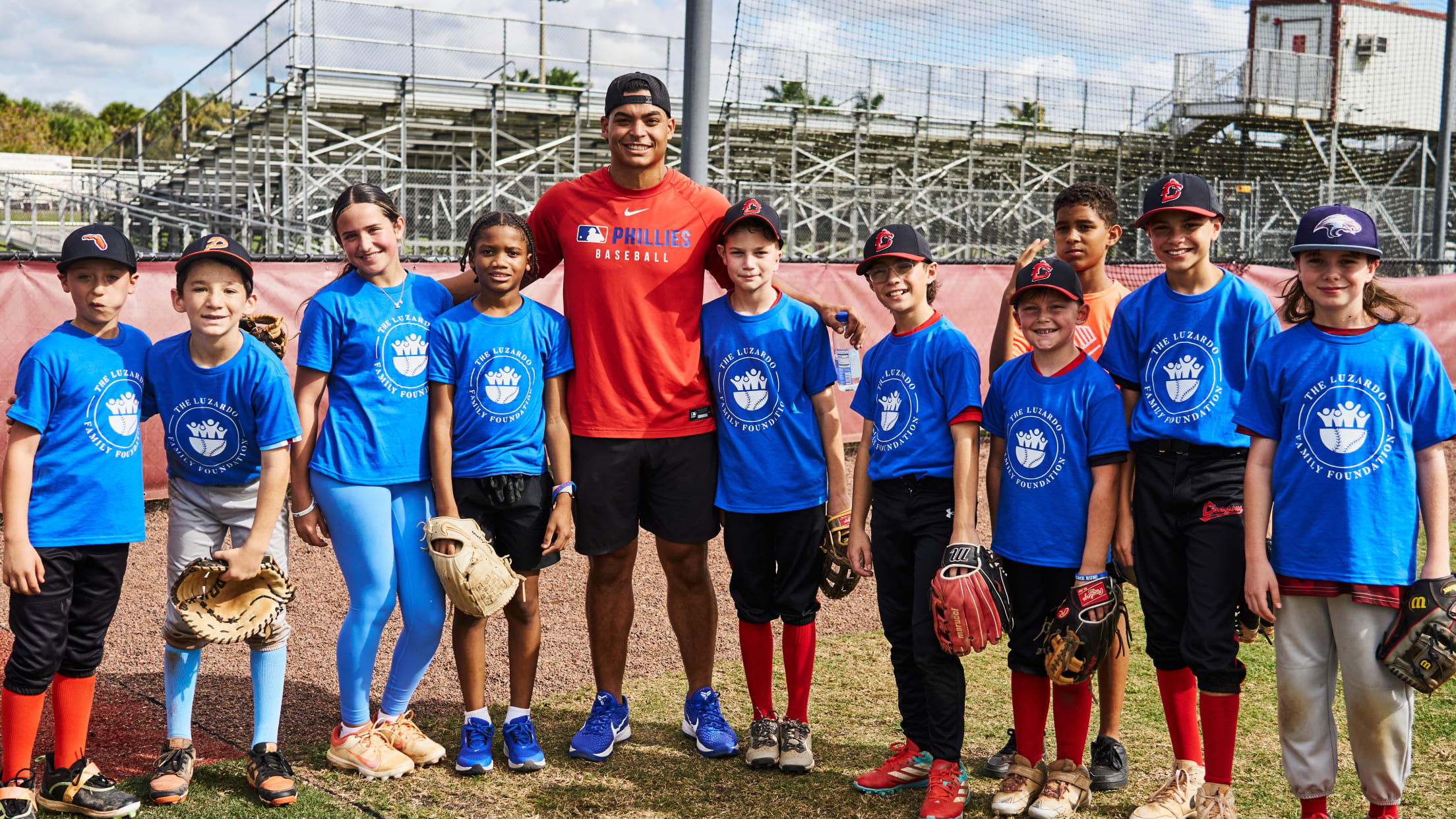 Jesus Luzardo - Baseball Youth Clinic Photos 5