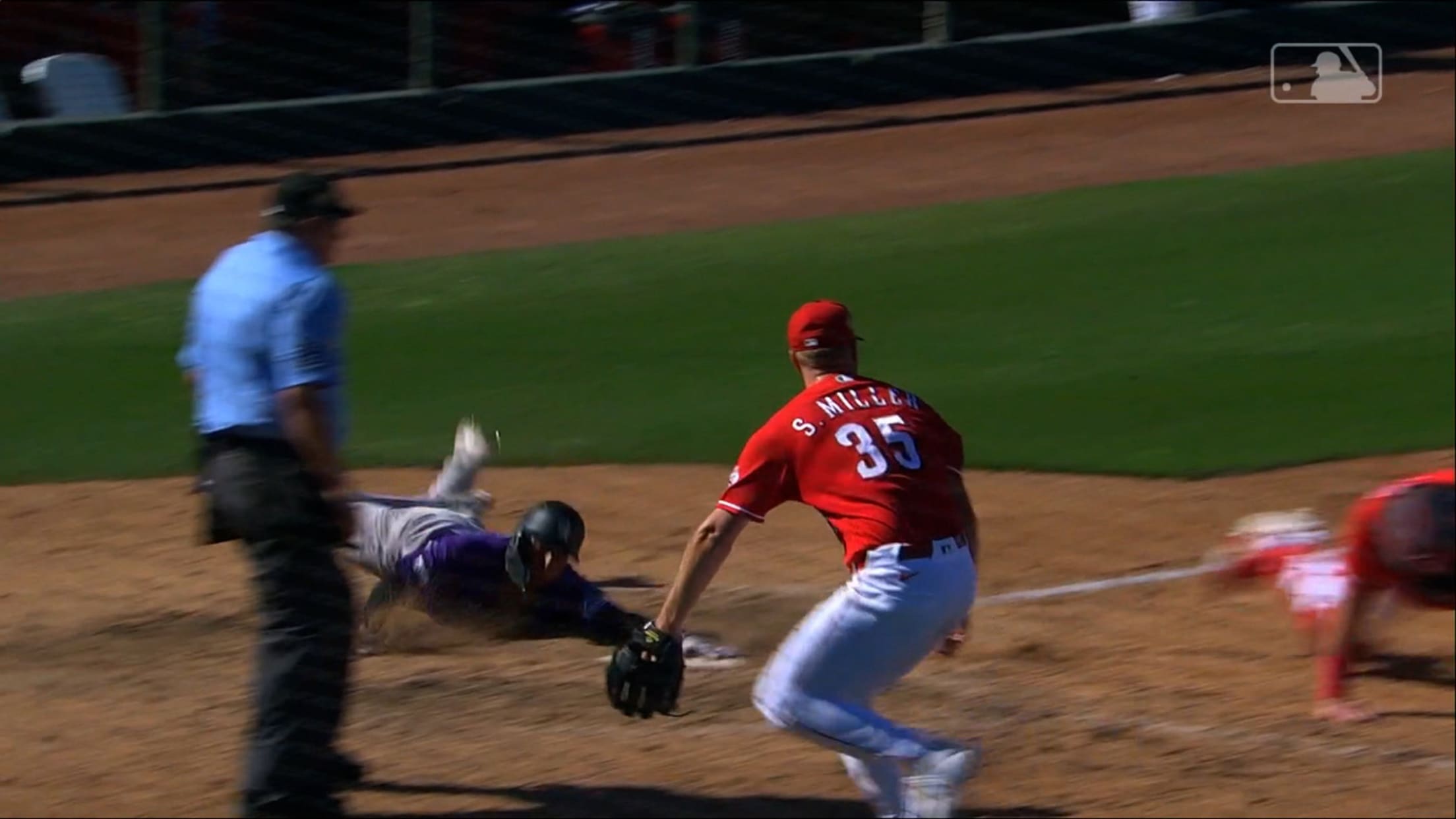 Ethan Hedges' game-tying single