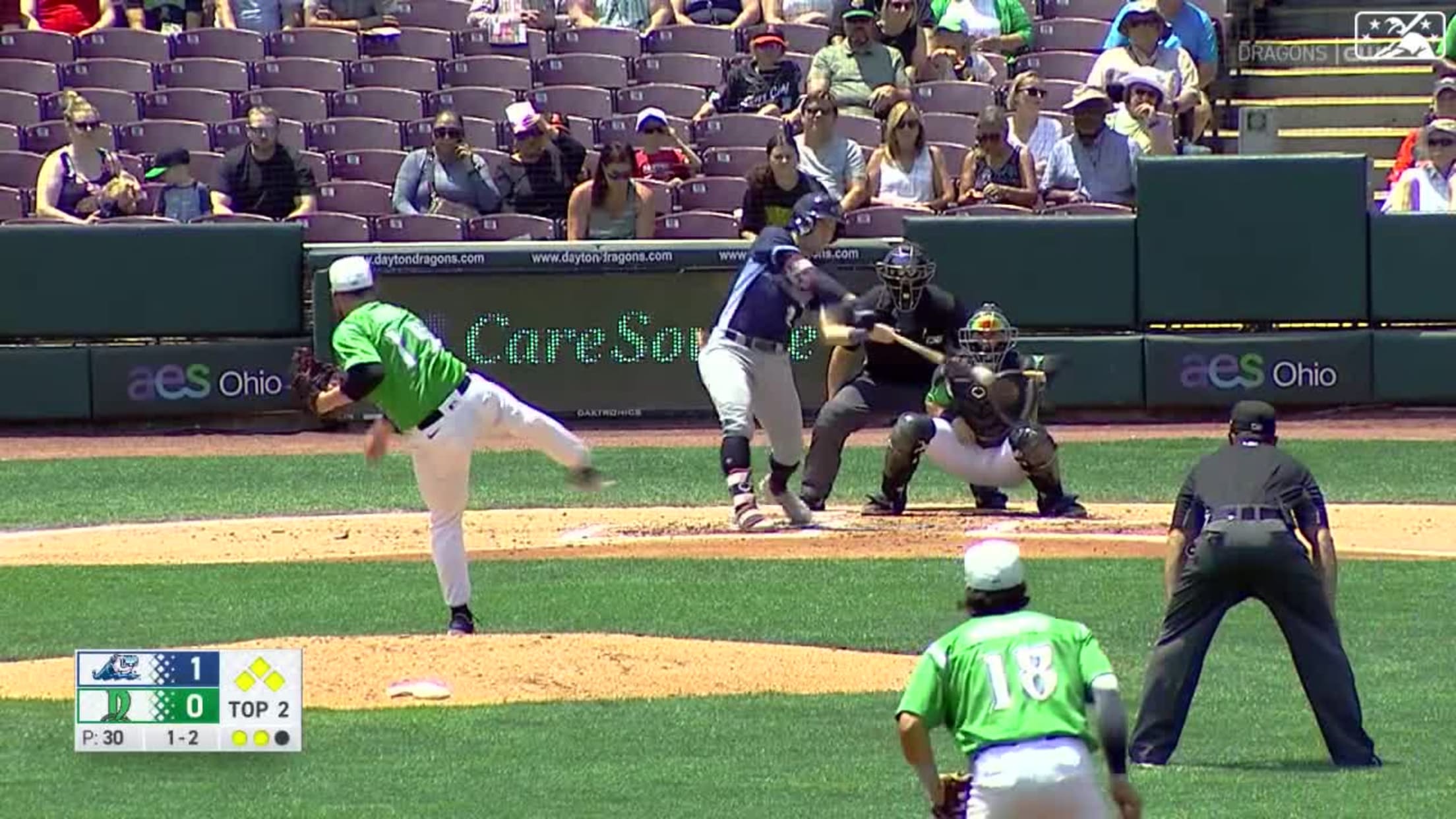 Jace Jung's two-run single