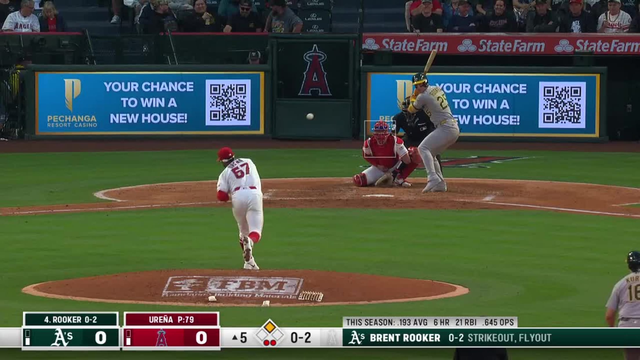 Jo Adell's sliding catch