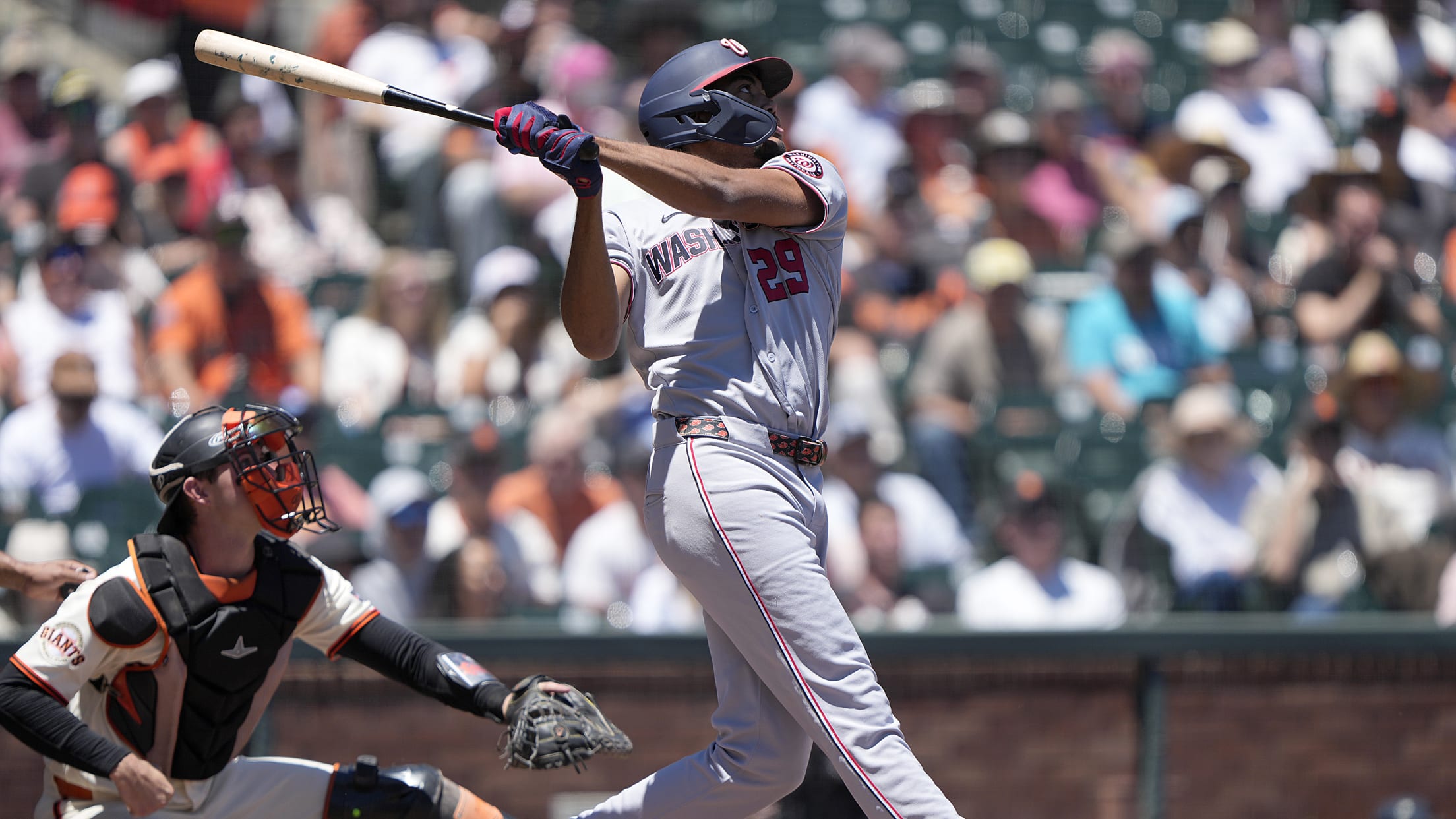 James Wood's two-run homer (18)