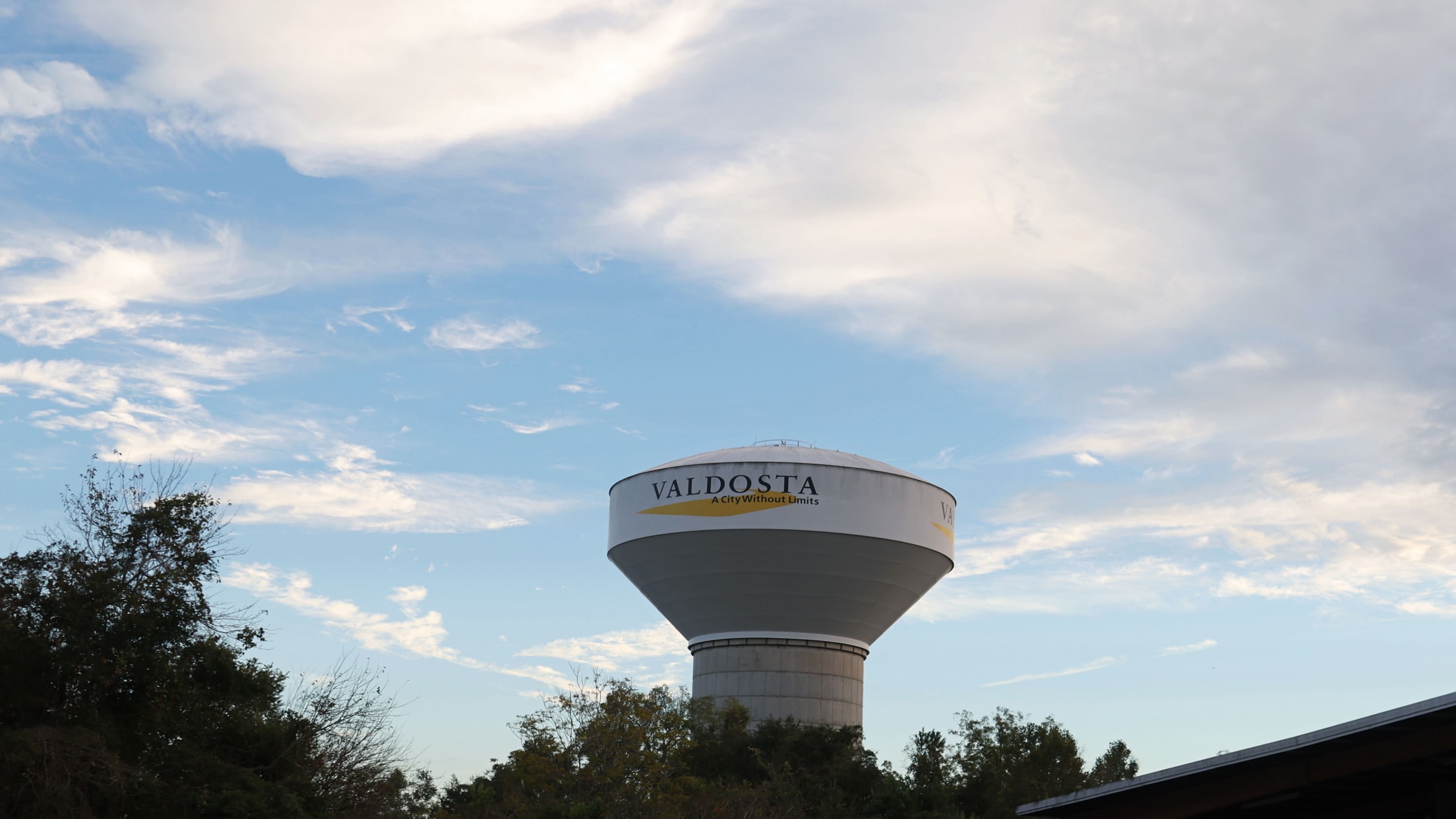Water tower located in Valdosta, Georgia.