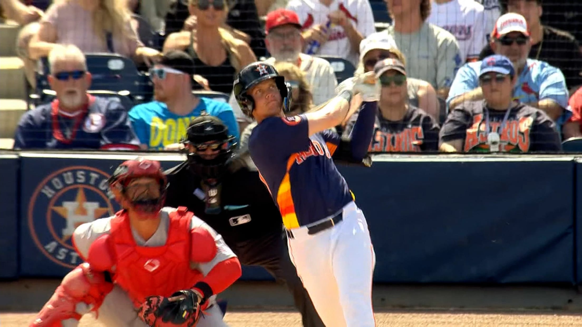 Jack Winkler's first homer of spring