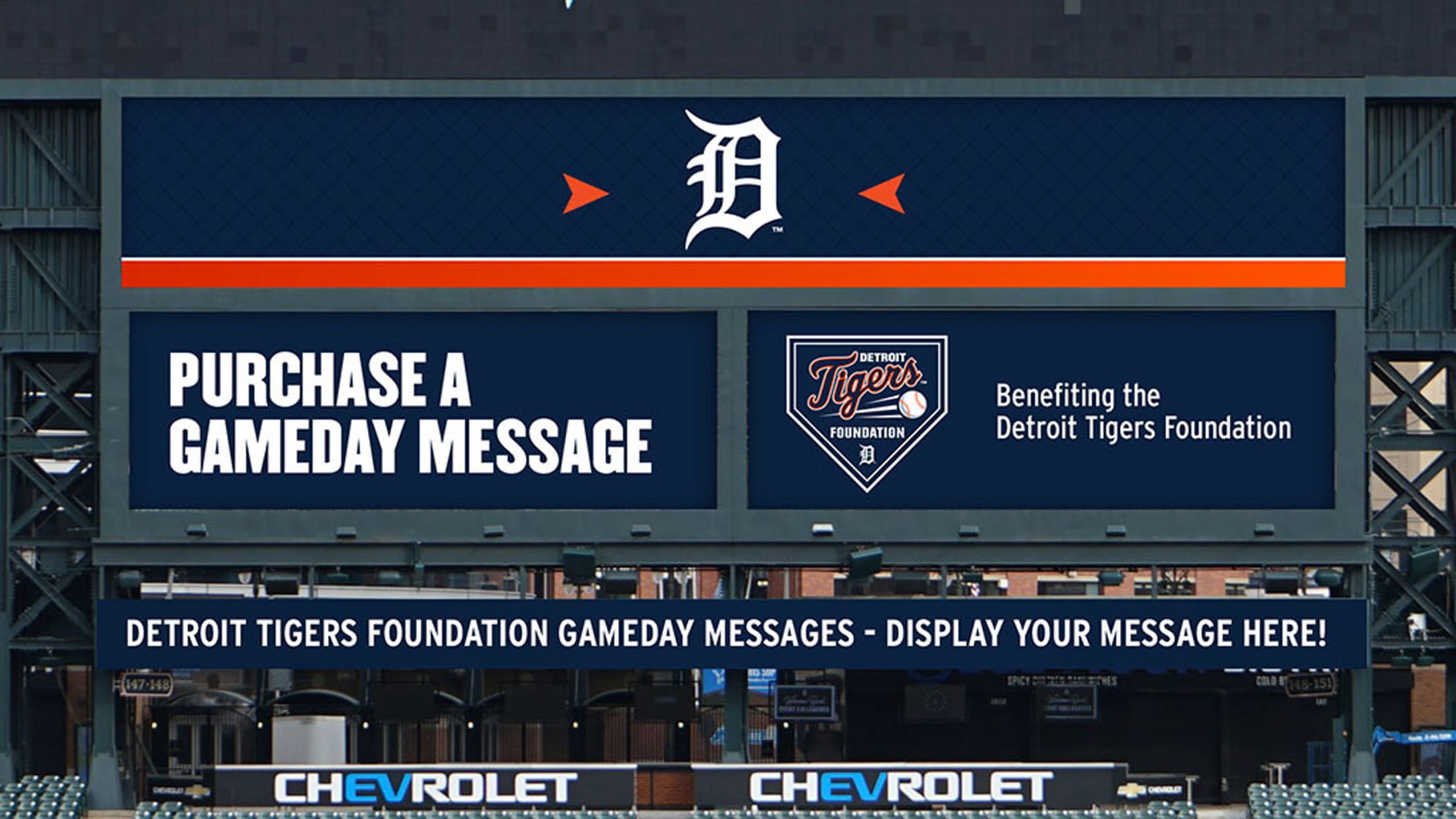 Gameday Messages Detroit Tigers