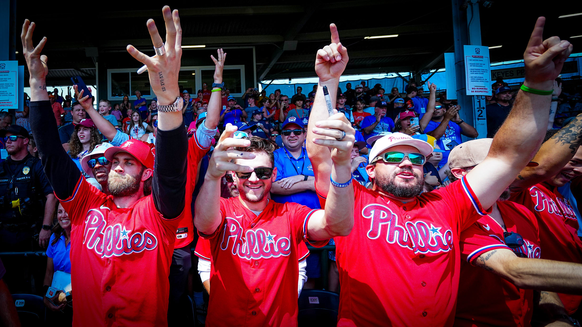 Phillies Celebrate Youth Baseball at the Little League World Series