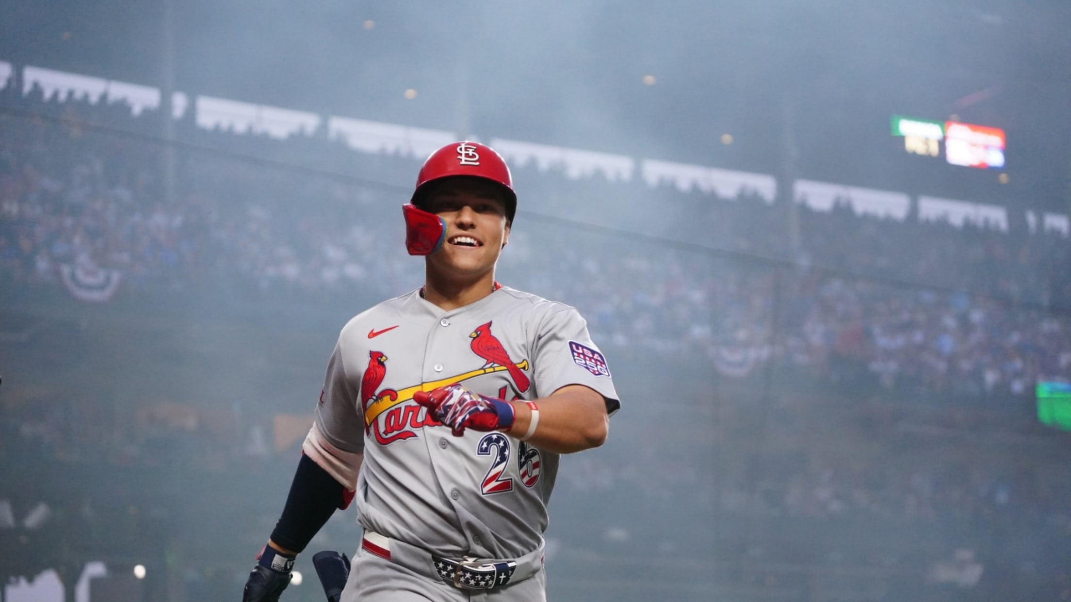JJ Wetherholt's leadoff home run (13)