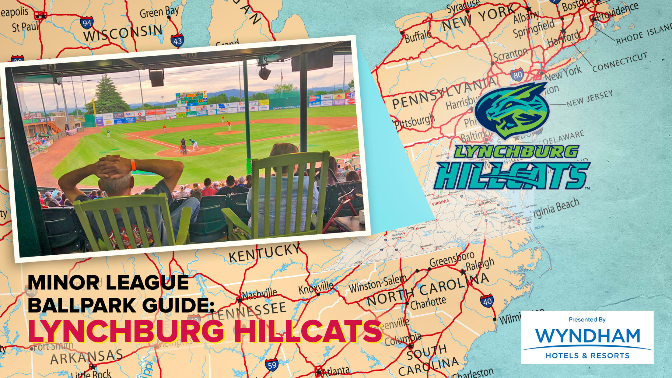 Visit Bank of the James Stadium, home of the Lynchburg Hillcats