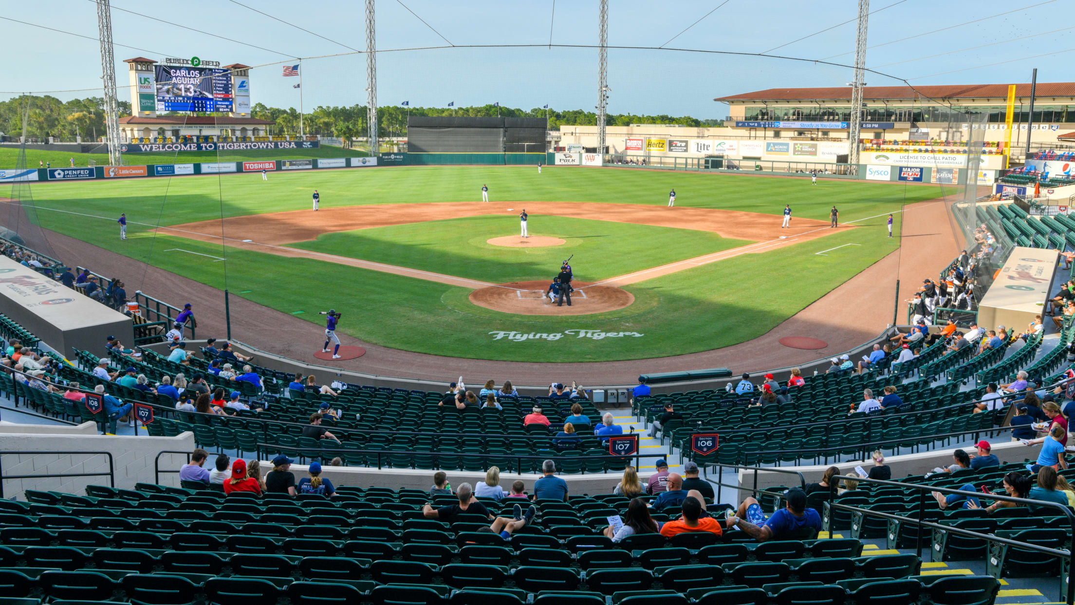 TIGERS SPRING TRAINING at Publix Field at Joker Marchant Stadium