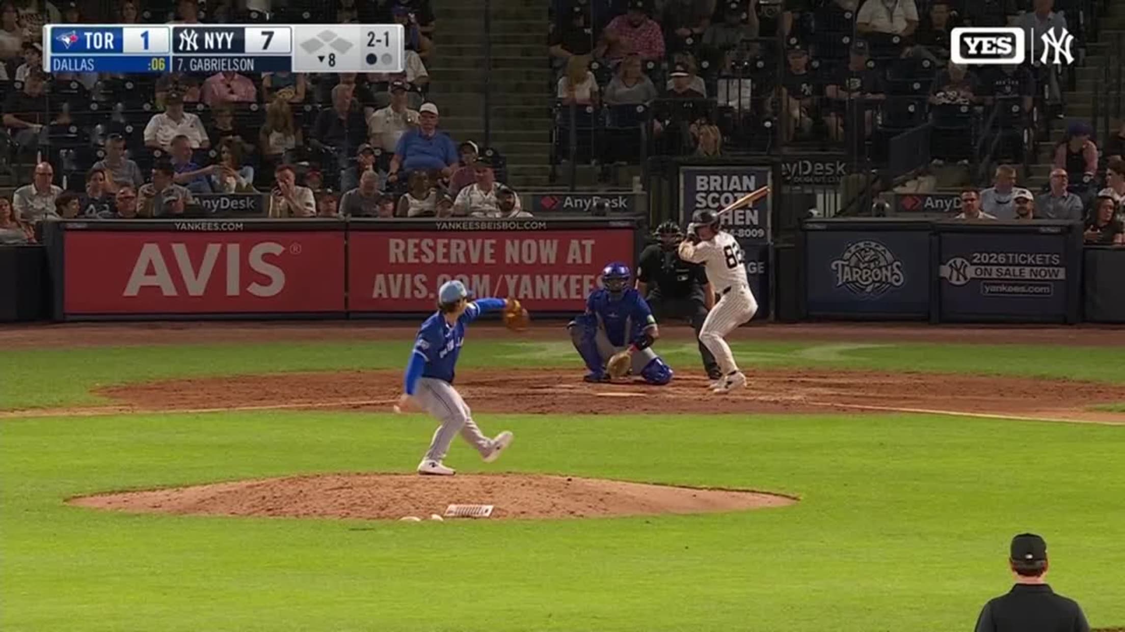 Cole Gabrielson's first spring homer