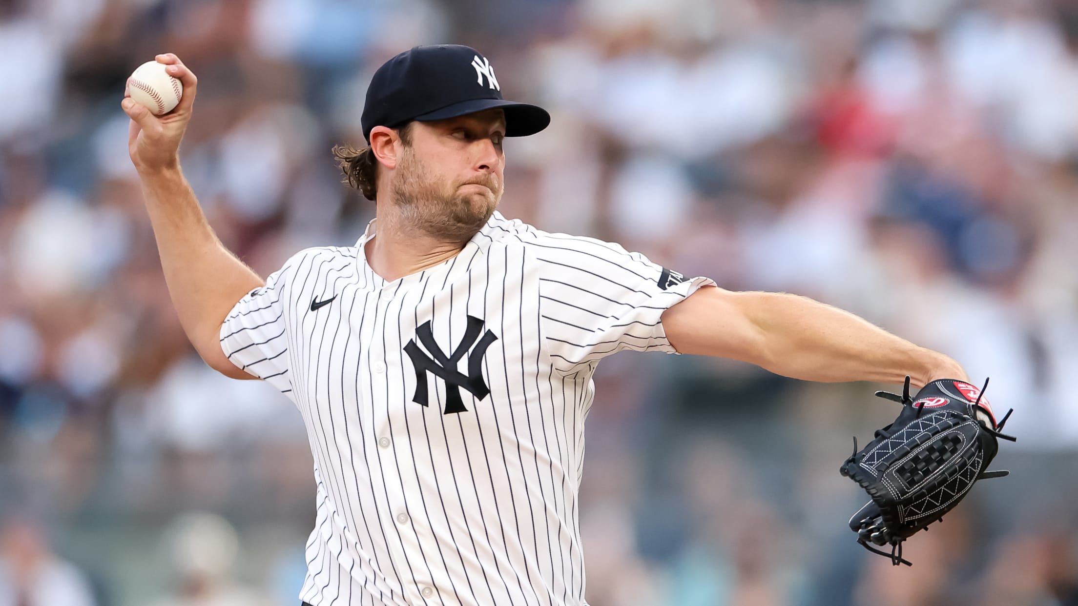 Gerrit Cole strikes out eight over six strong innings