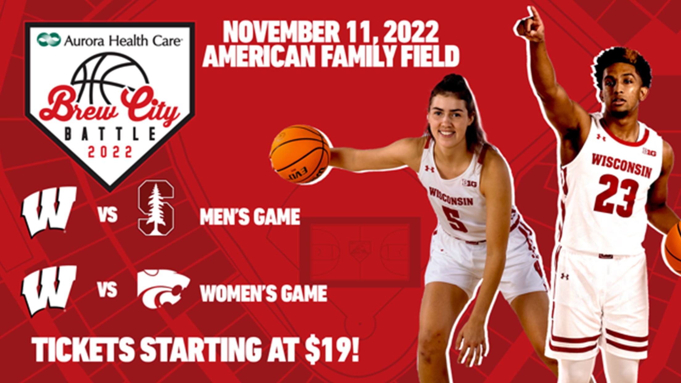 Brew City Battle - College Basketball at American Family Field