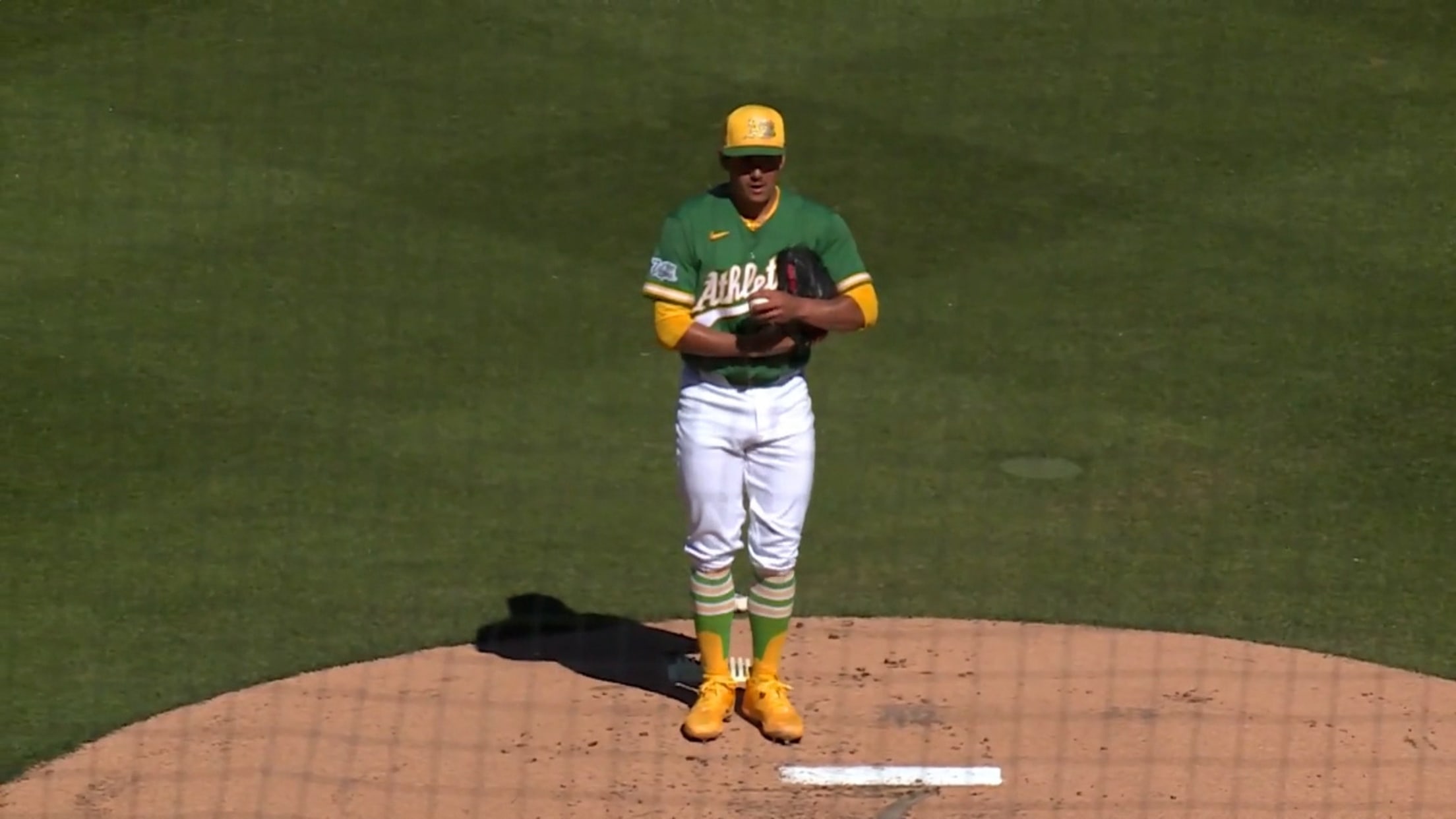 Gage Jump fans Jo Adell