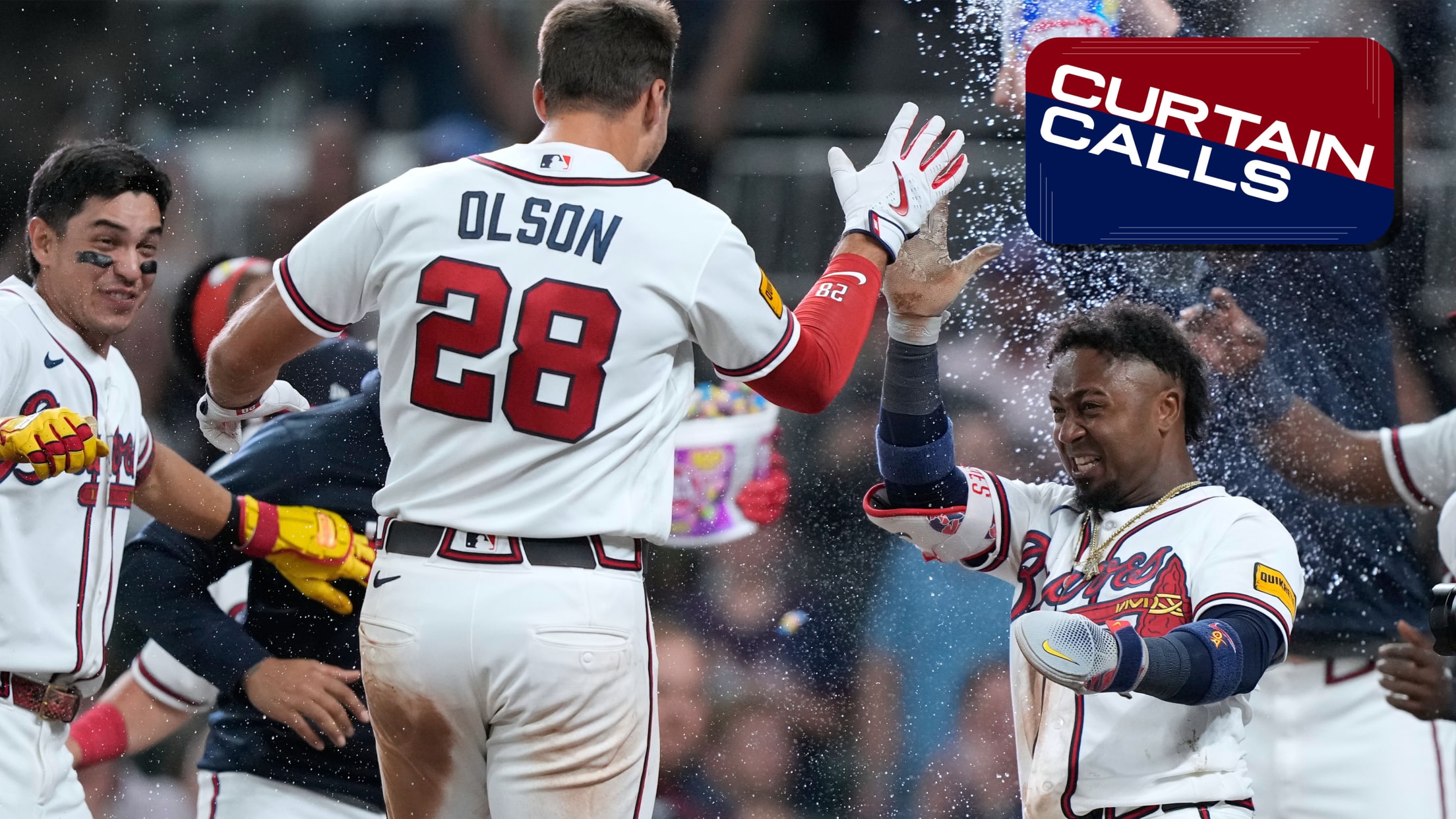 Matt Olson hits a walk-off homer for the Braves