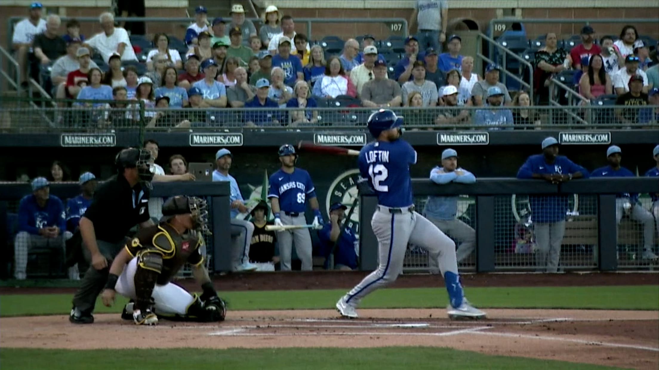 Nick Loftin's two-run double