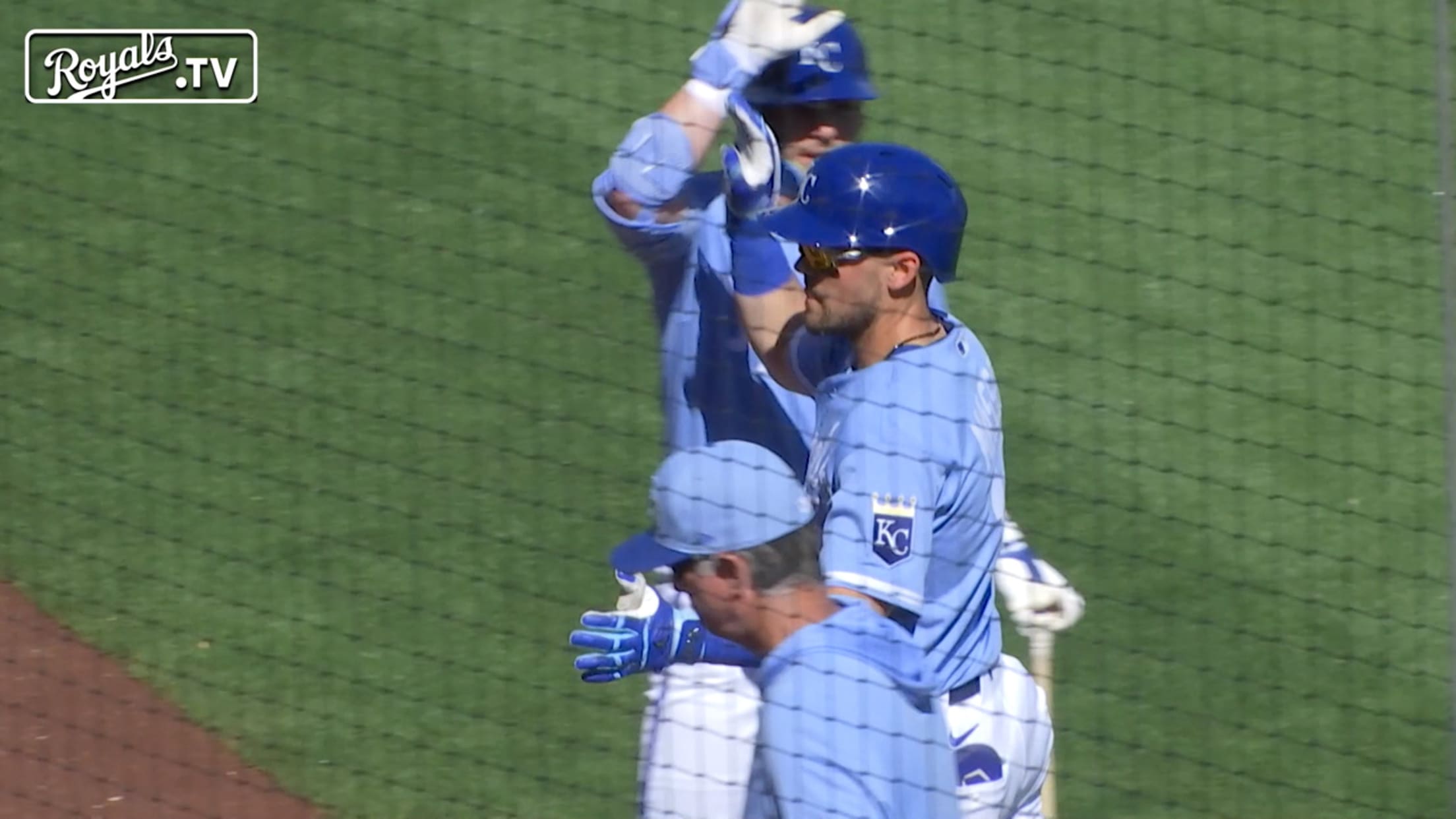 Michael Massey's solo home run