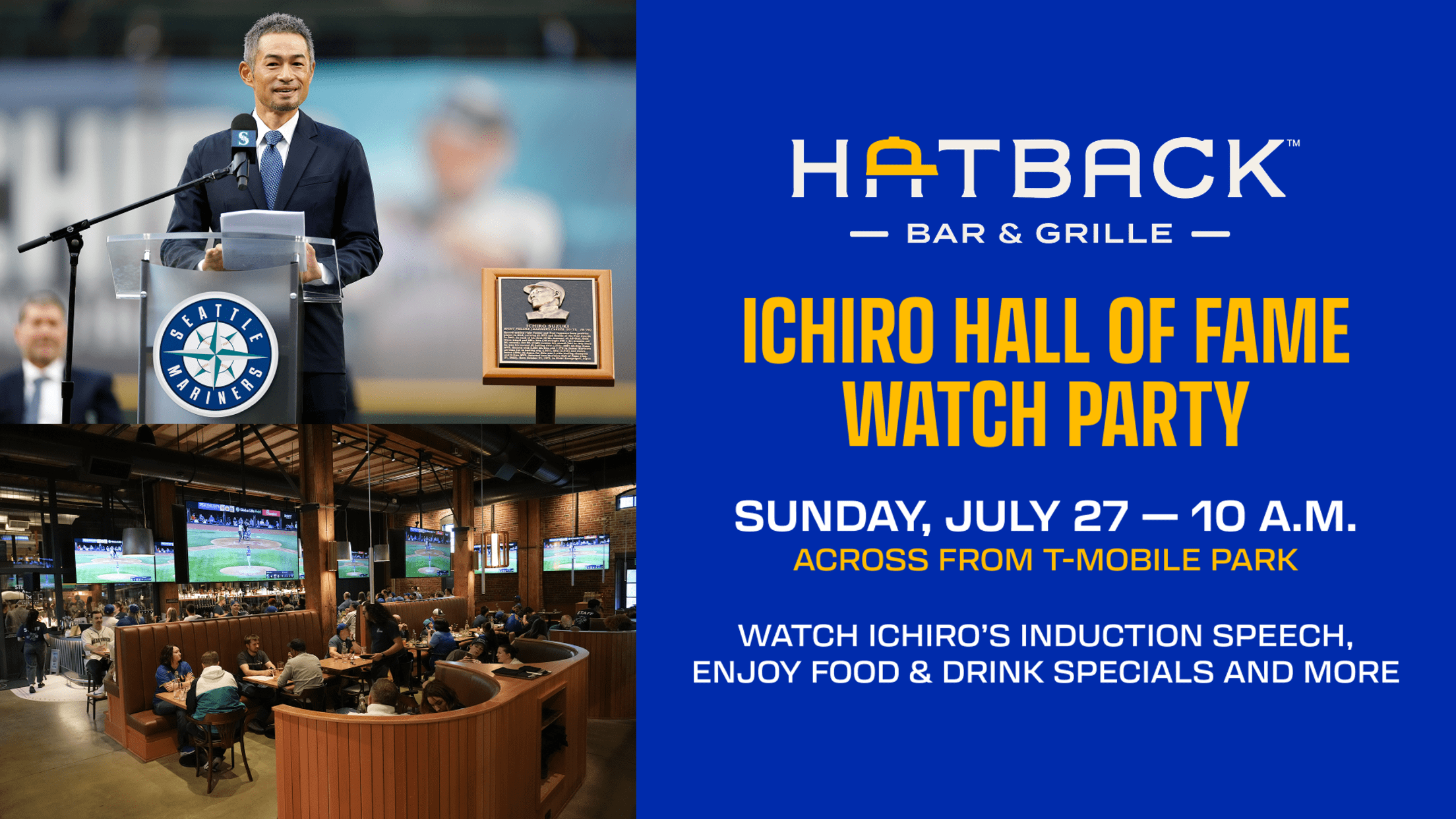 Ichiro: Hall of Fame | Seattle Mariners