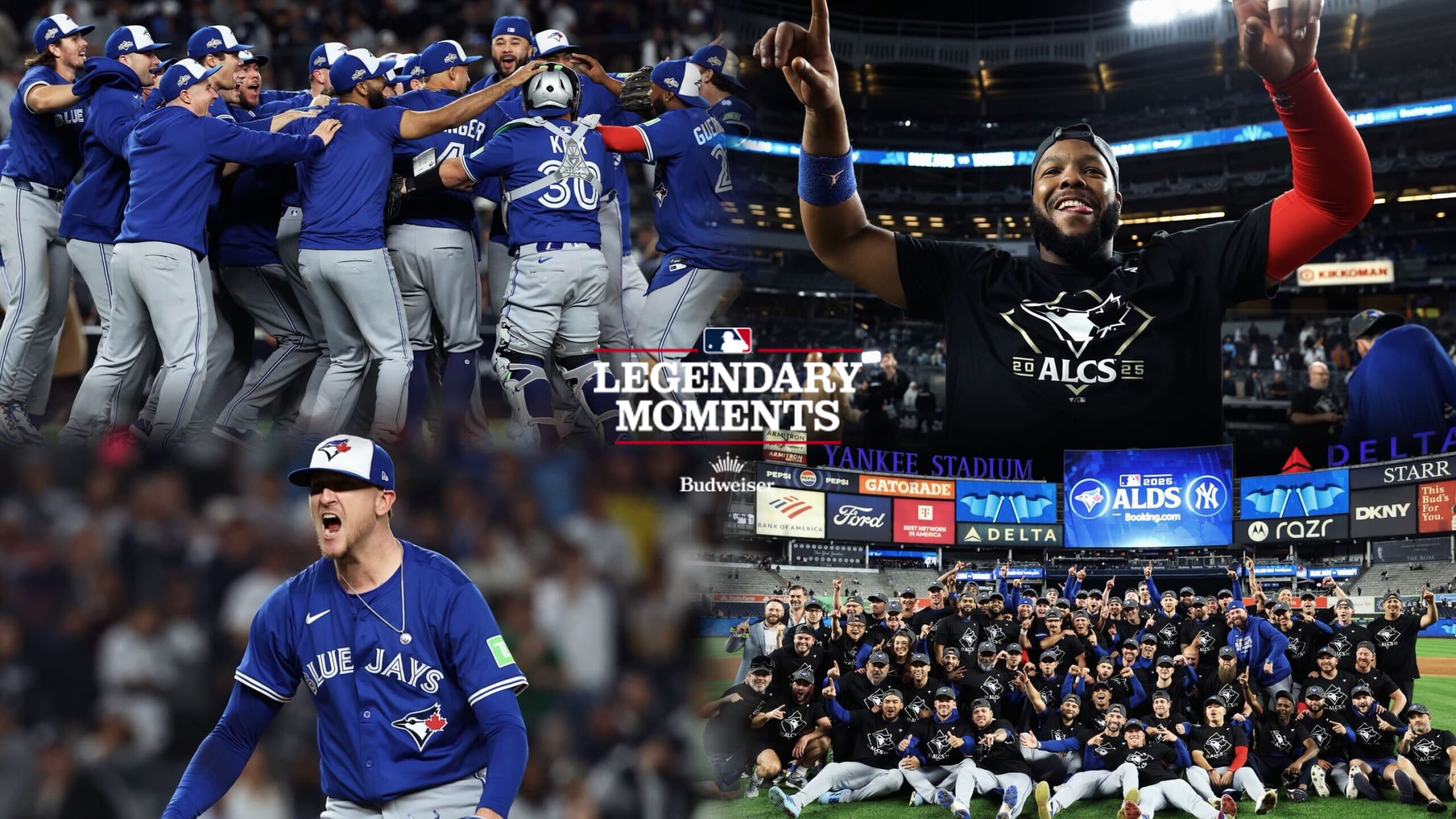 Images of the Blue Jays' celebration in New York