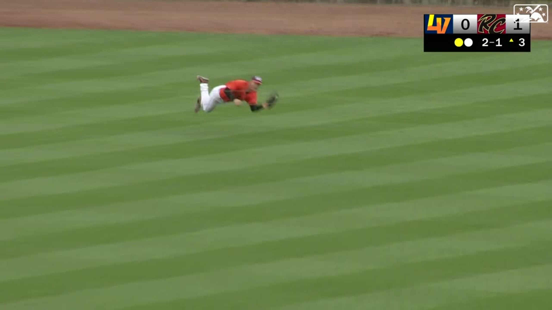 Shane Matheny's diving catch