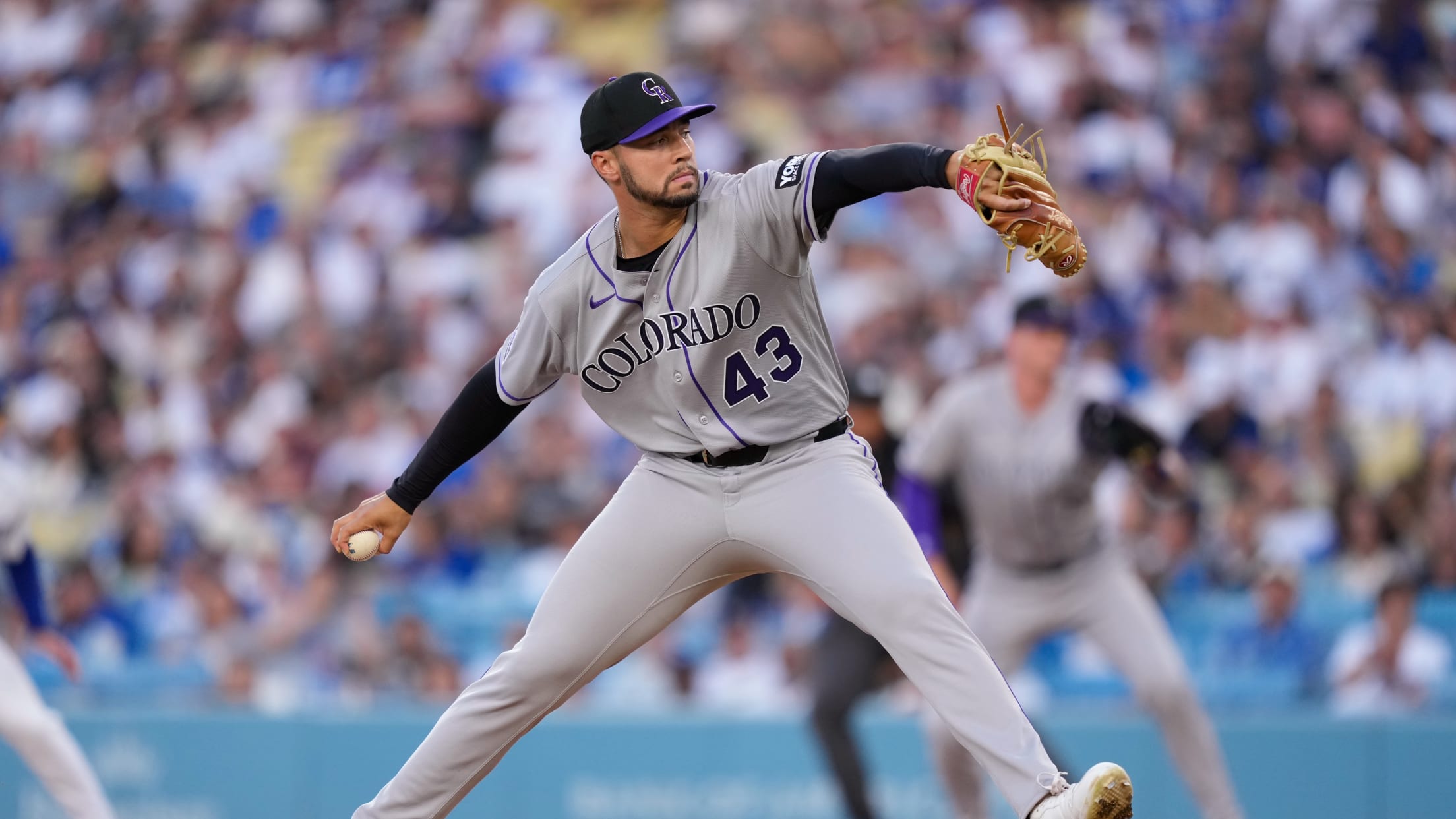 Gabriel Hughes' seven strikeouts