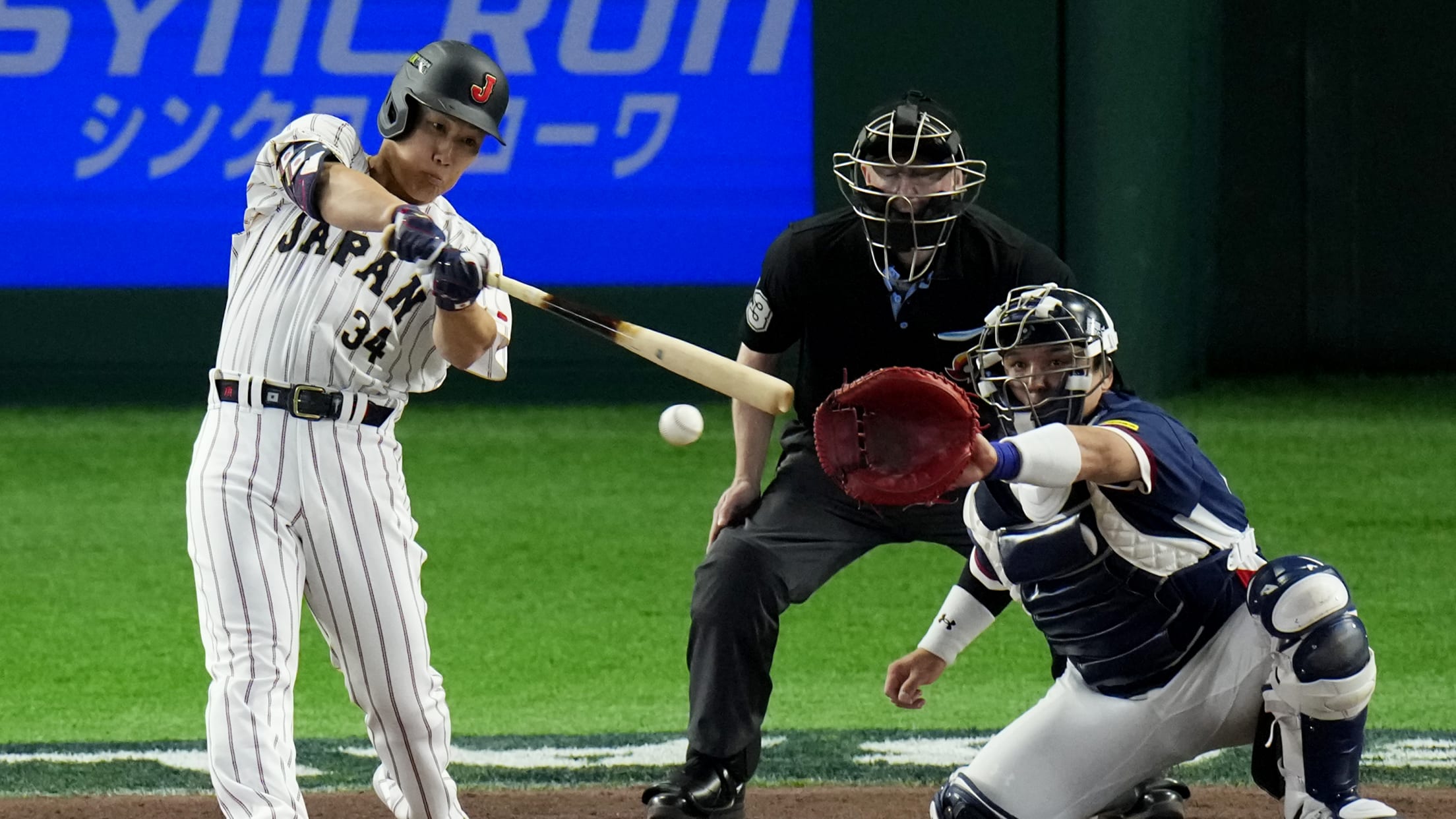 Sencillo de 2 carreras de Masataka Yoshida