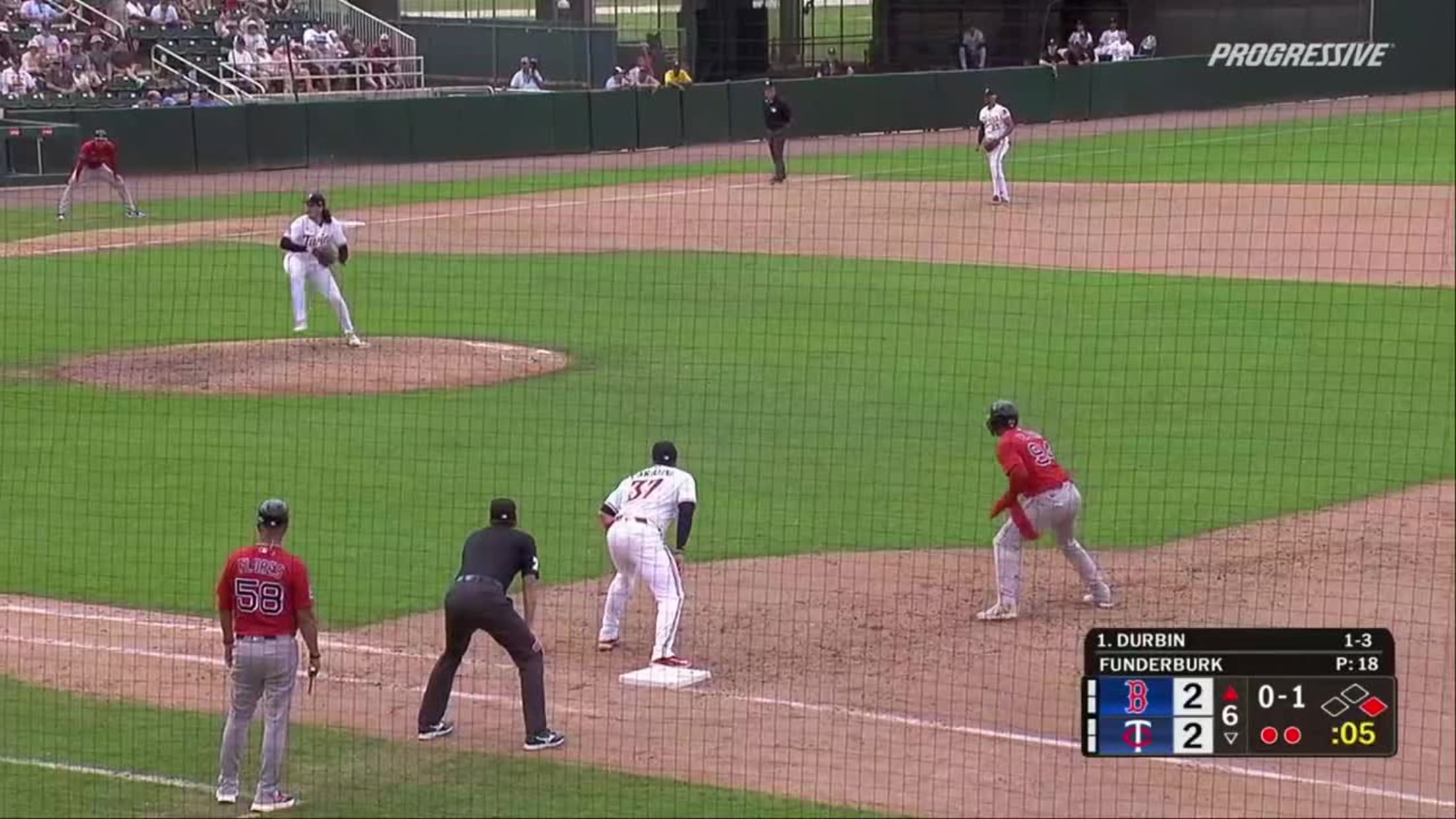 Caleb Durbin's RBI triple