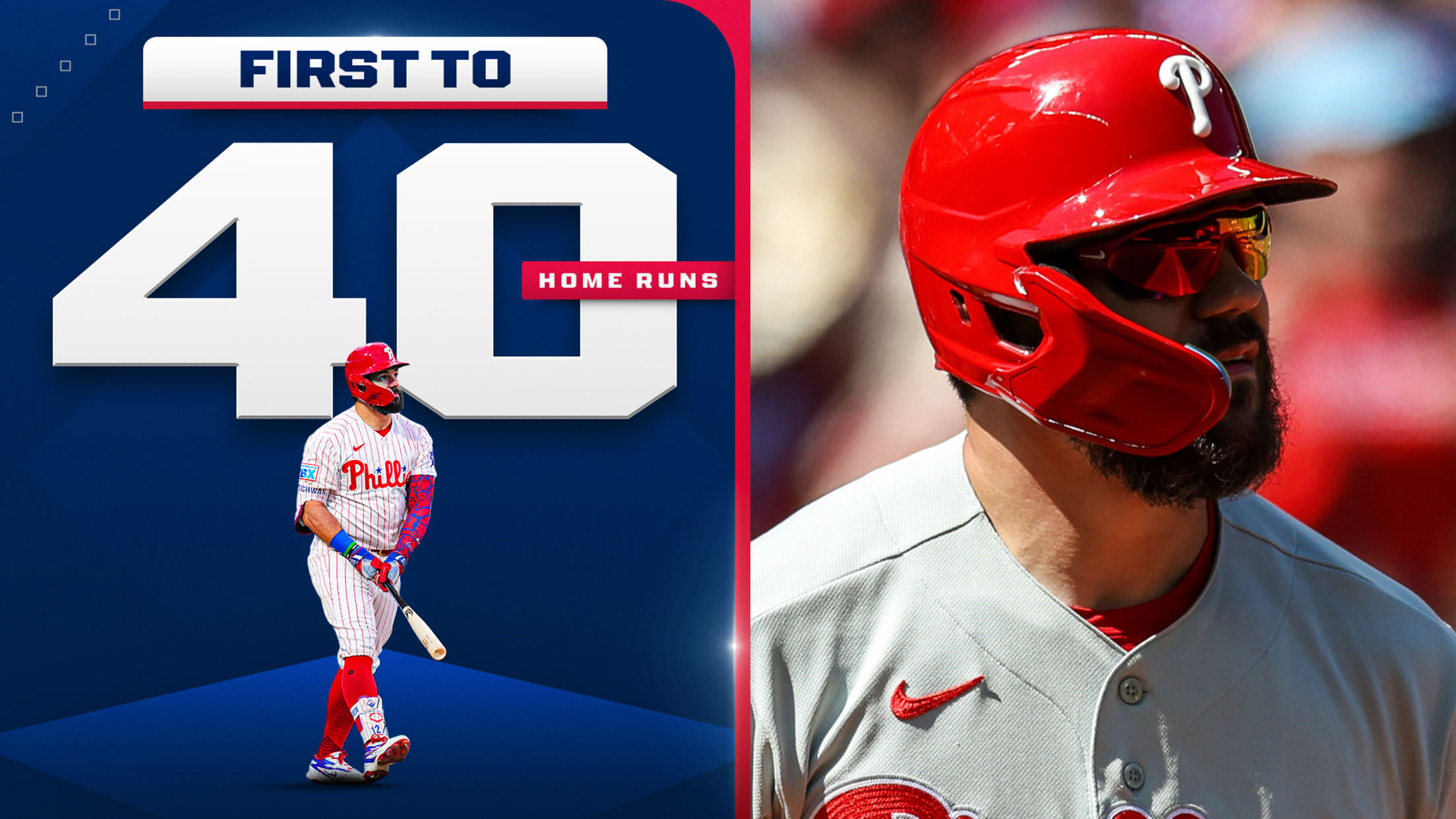 Kyle Schwarber's 40th home run of the season