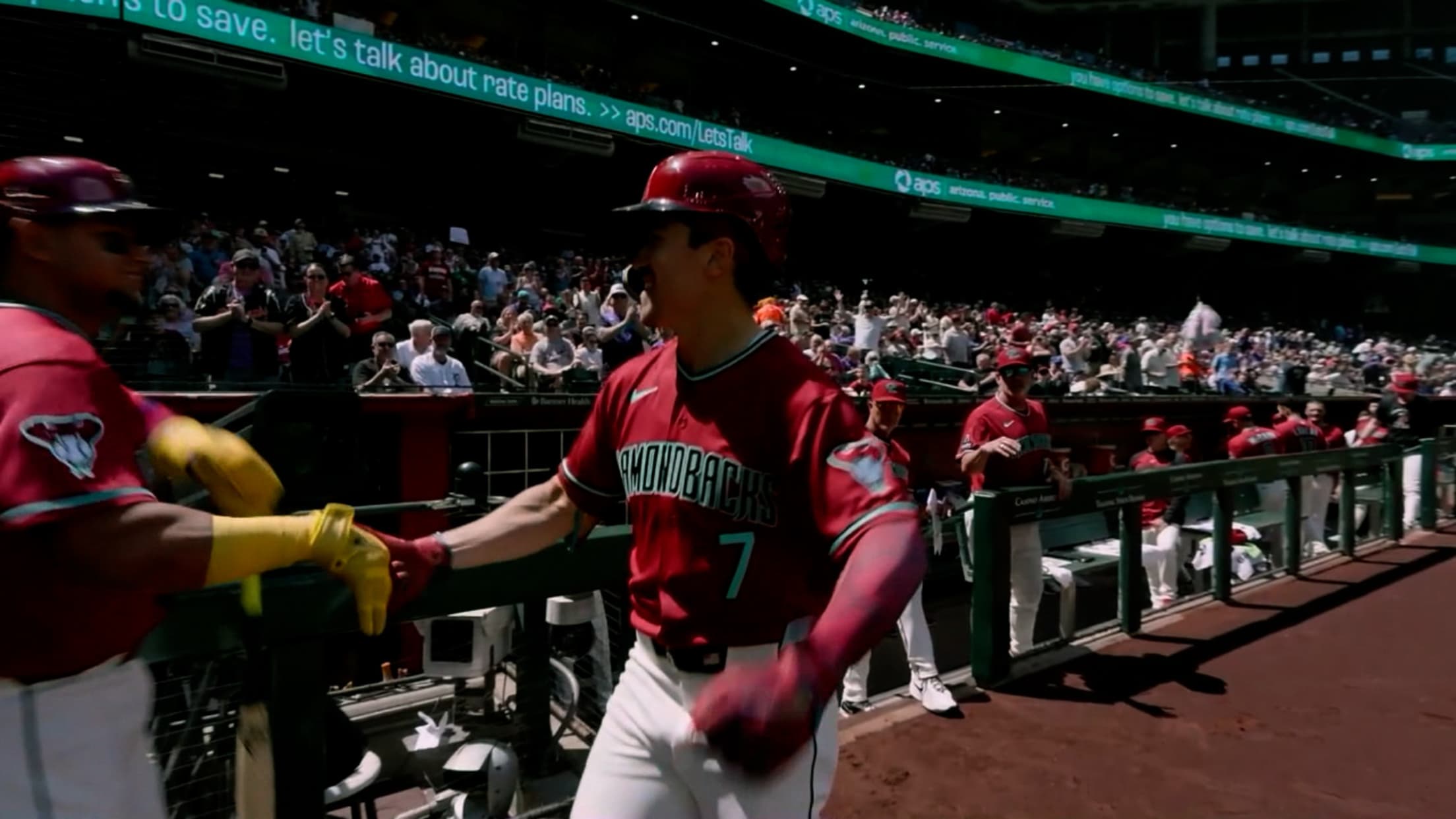 HR solitario de Corbin Carroll 