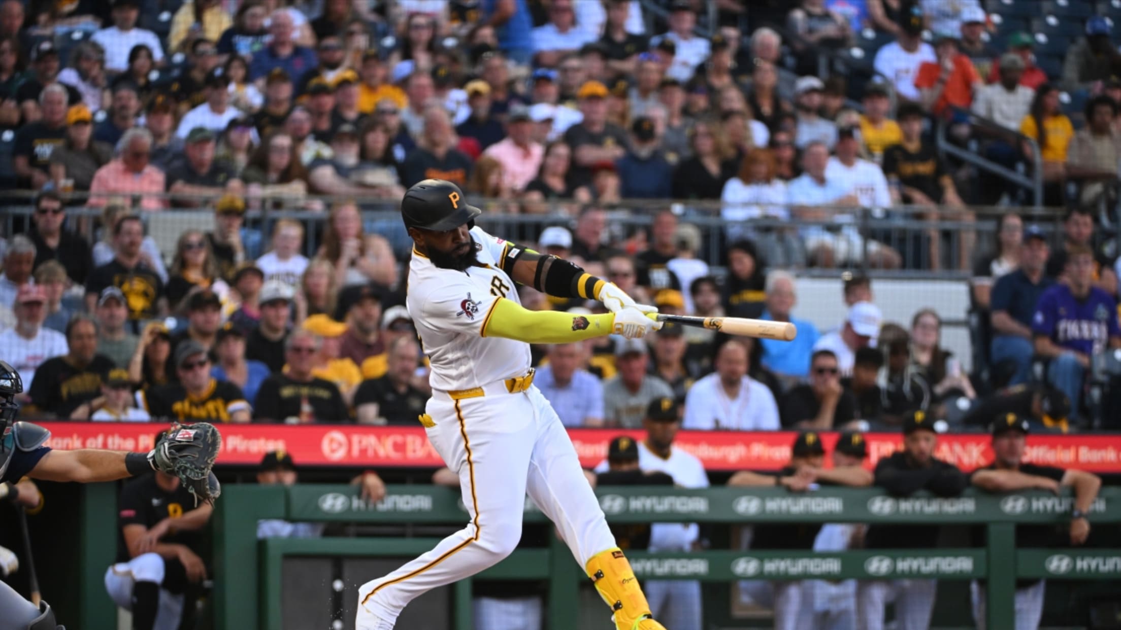 Marcell Ozuna's RBI single