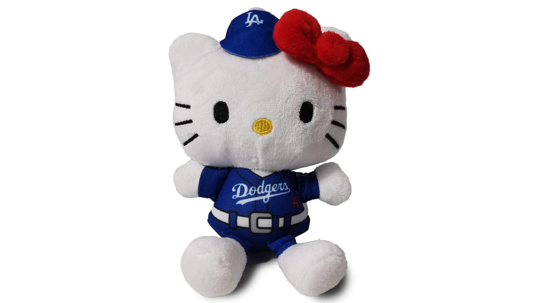 Products from the New Hello Kitty x MLB Collection