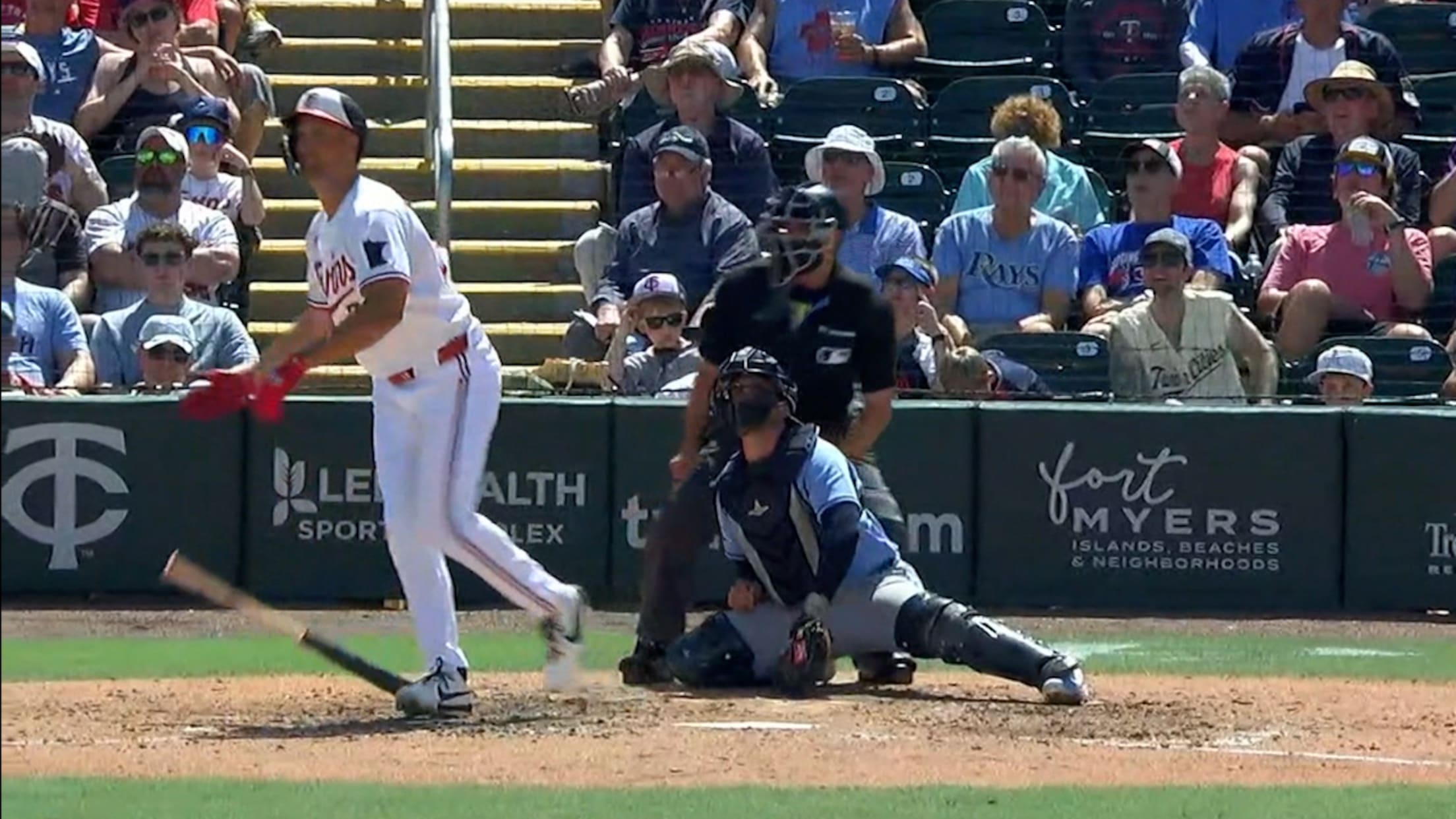 Matt Wallner's two-run homer