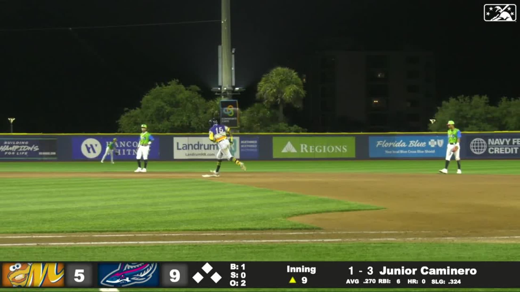 Junior Caminero's home run