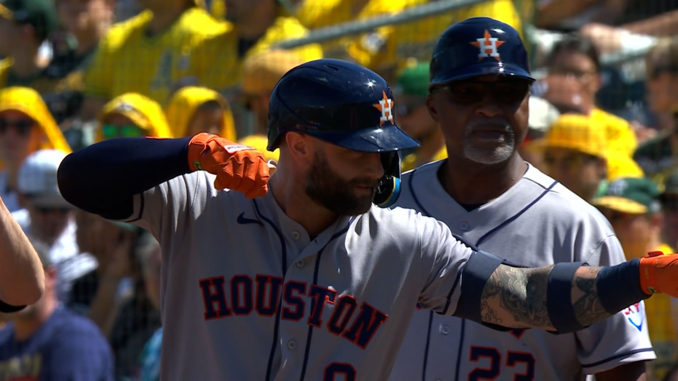 Christian Walker's RBI single