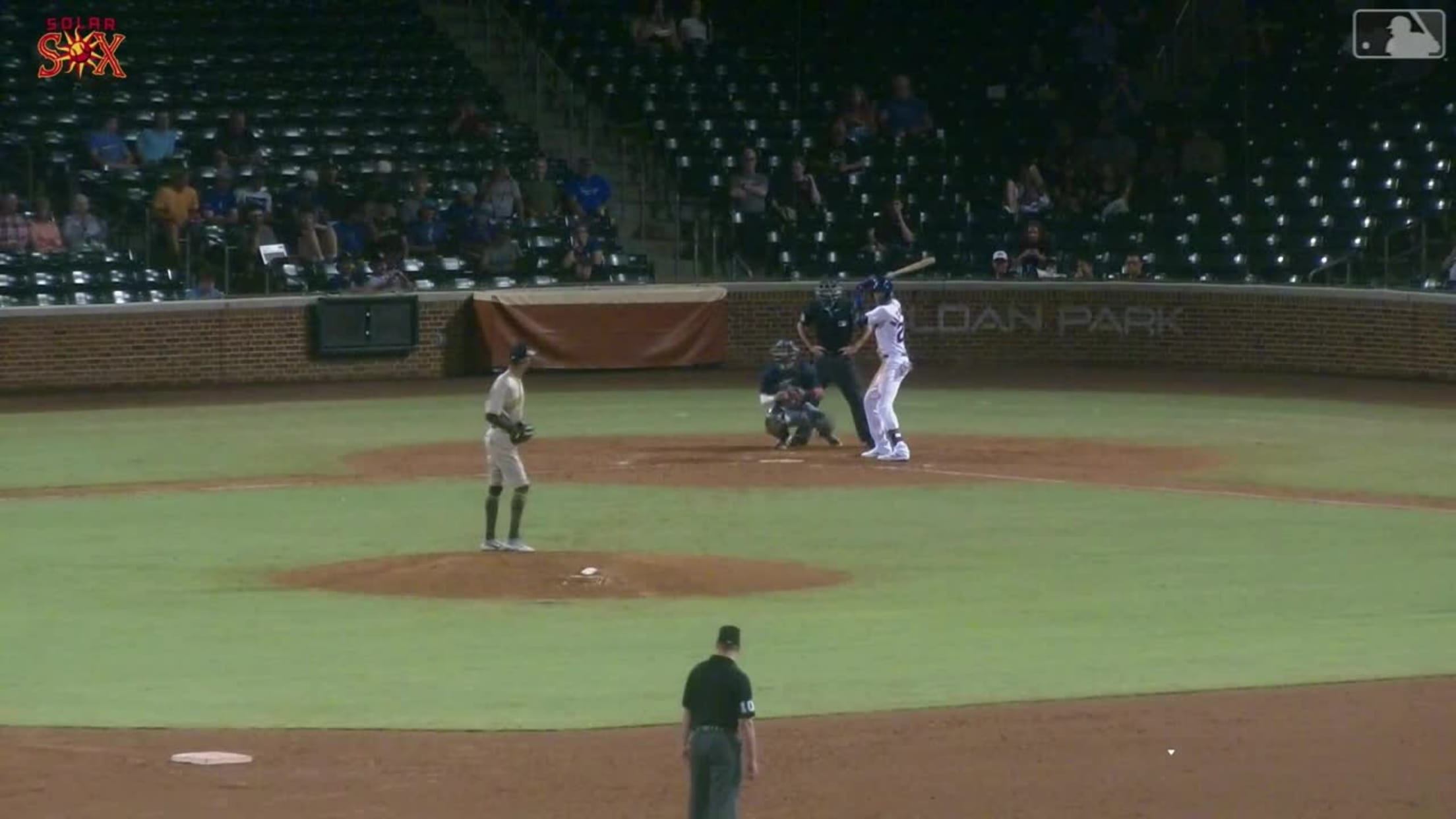 Kevin Alcántara's solo home run