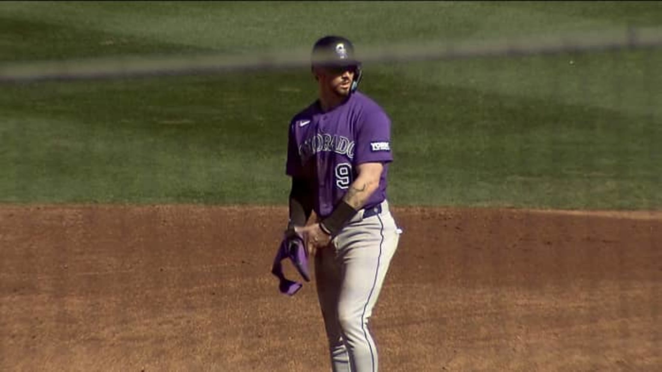 Brenton Doyle's three-hit performance