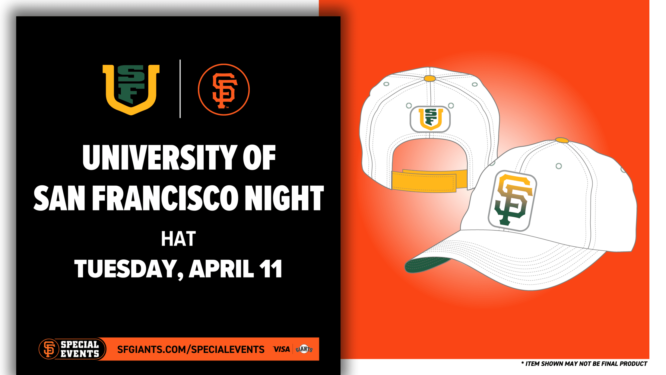 University of San Francisco Night Special Event San Francisco Giants