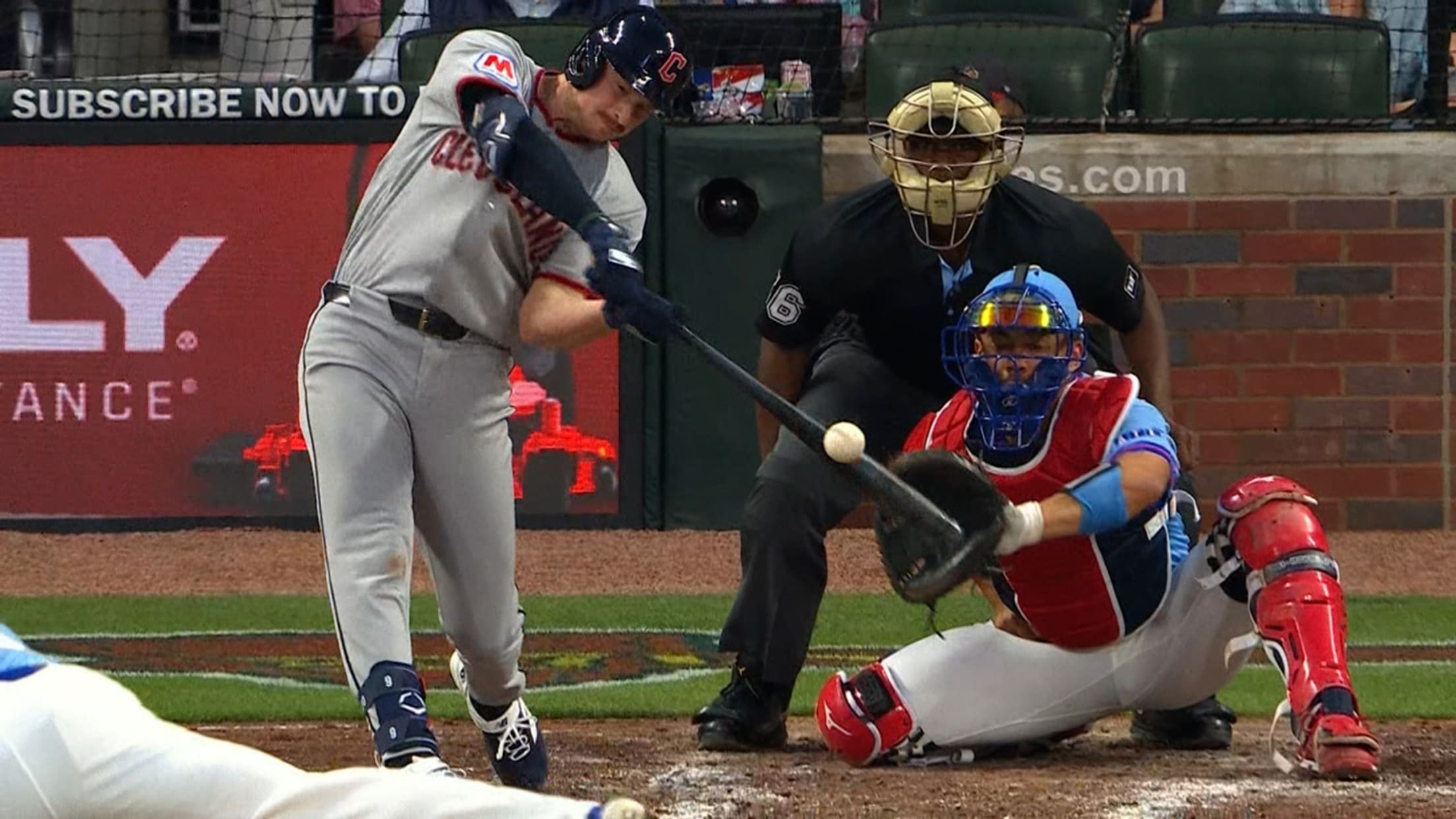 Kyle Manzardo's first homer of the year