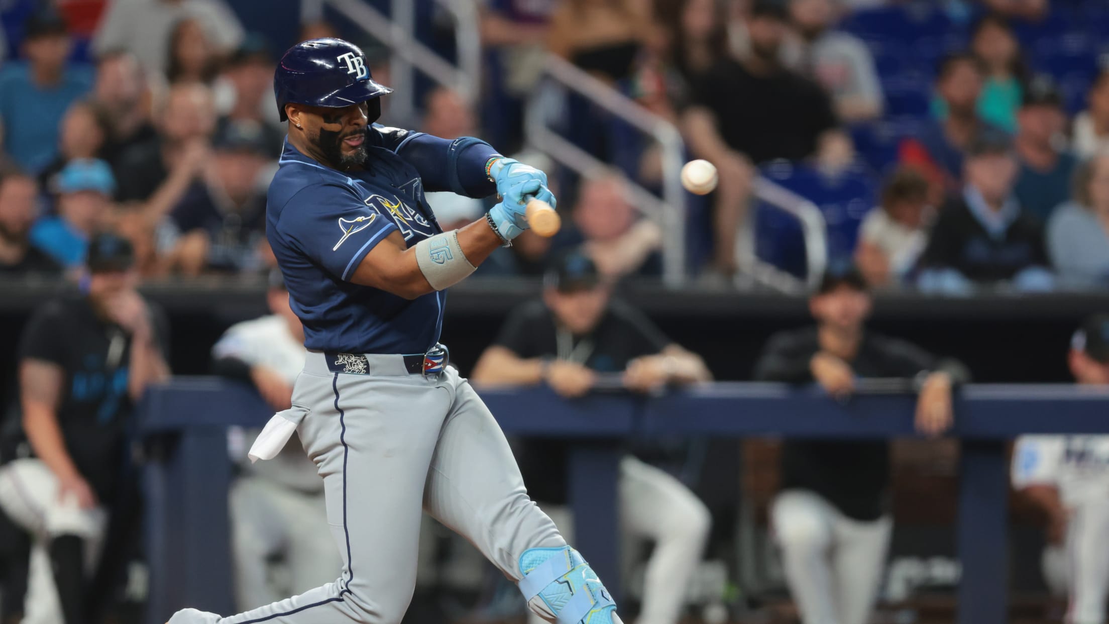Yandy Díaz's RBI single