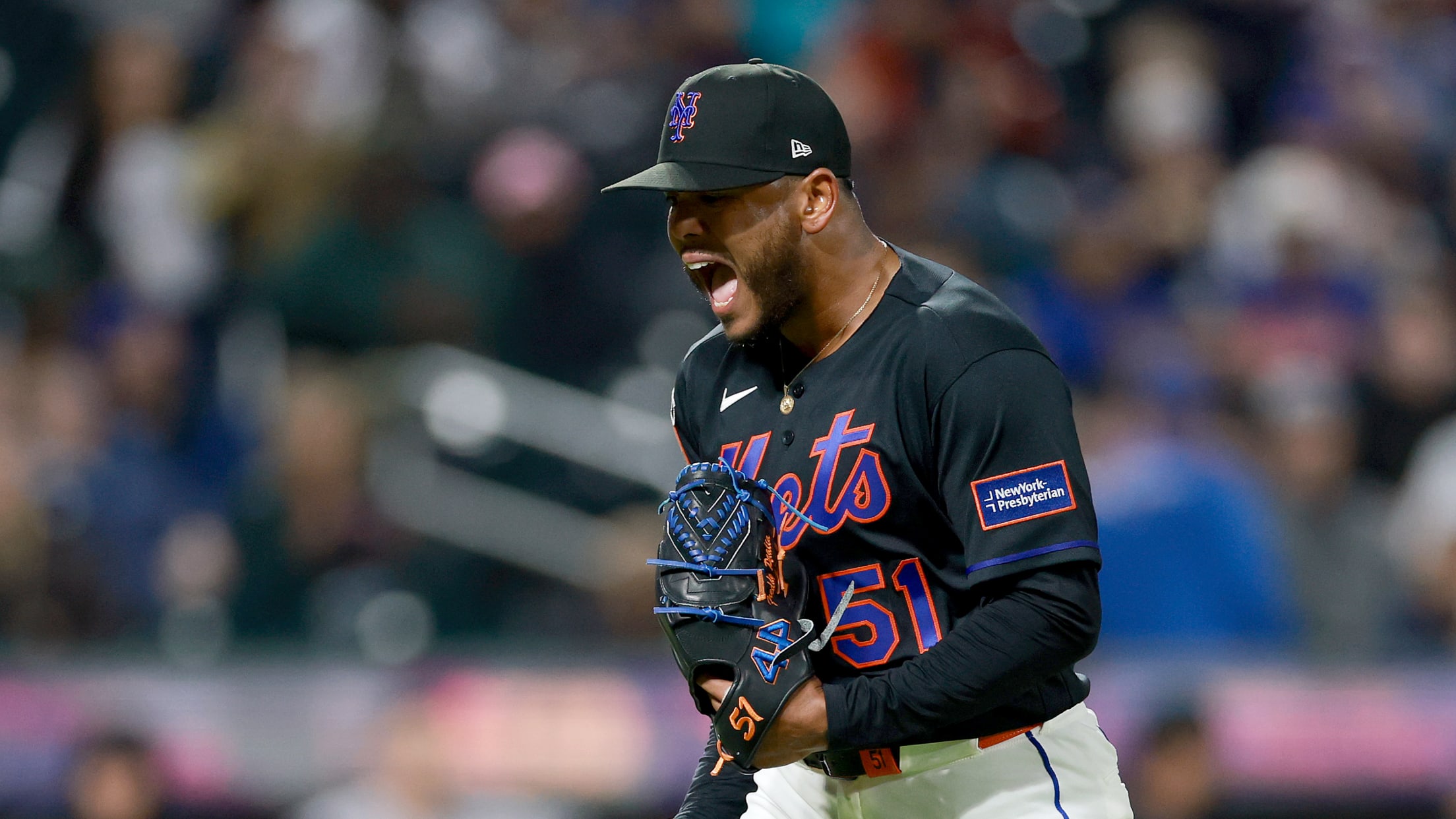 Freddy Peralta fans eight against Rockies