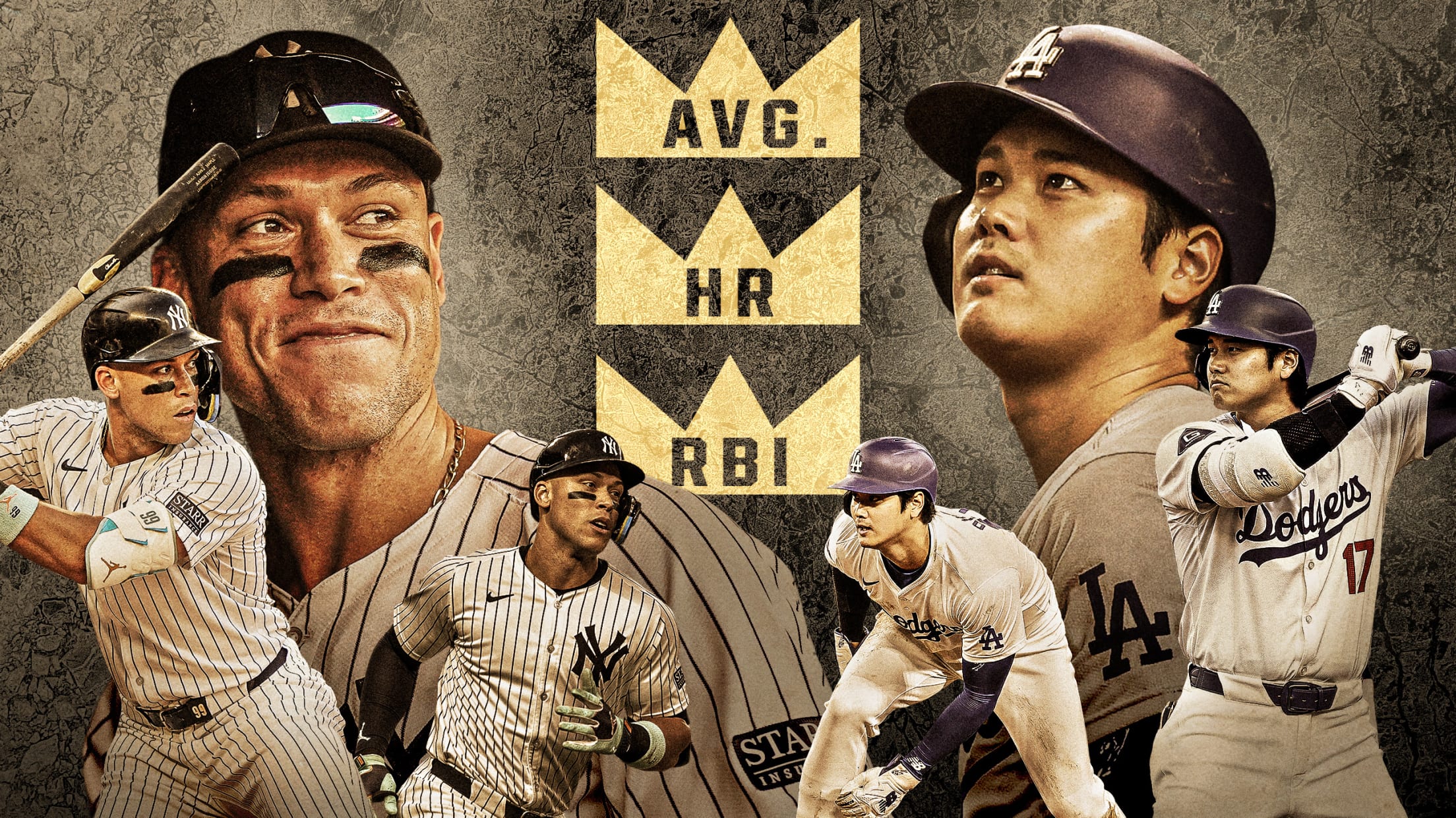 Aaron Judge and Shohei Ohtani each have a chance to win a Triple Crown