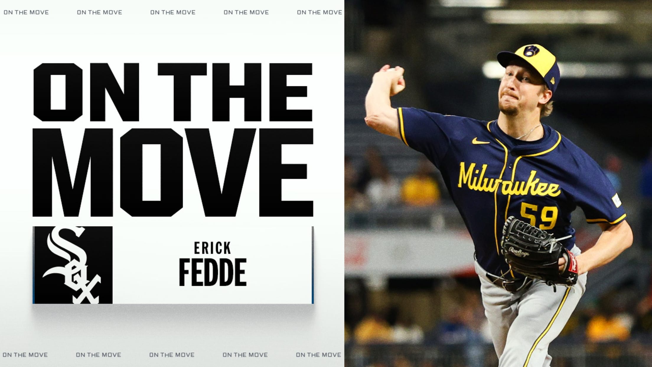 White Sox sign Erick Fedde on one-year deal