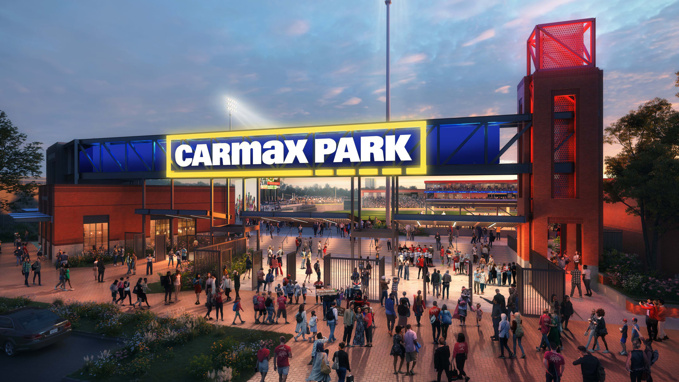CarMax Park - Main Entrance