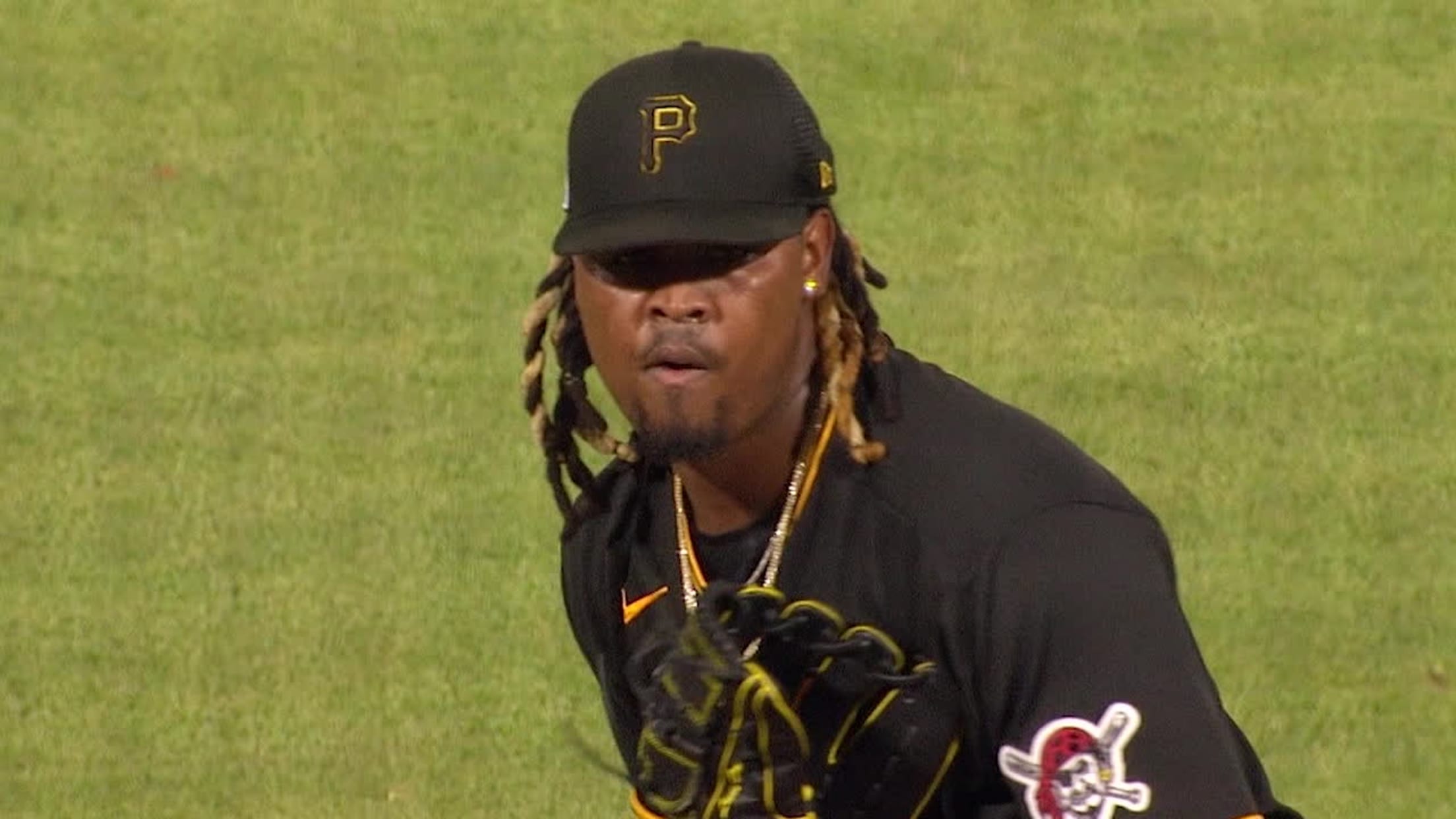 Luis Ortiz K's Anthony Volpe 