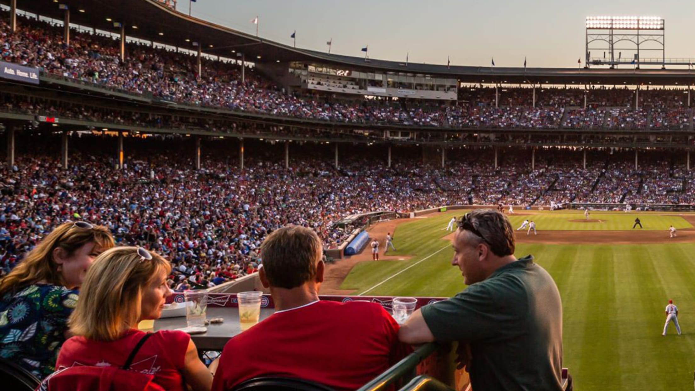 Chicago Cubs Baseball Stadium with Fans - 2025