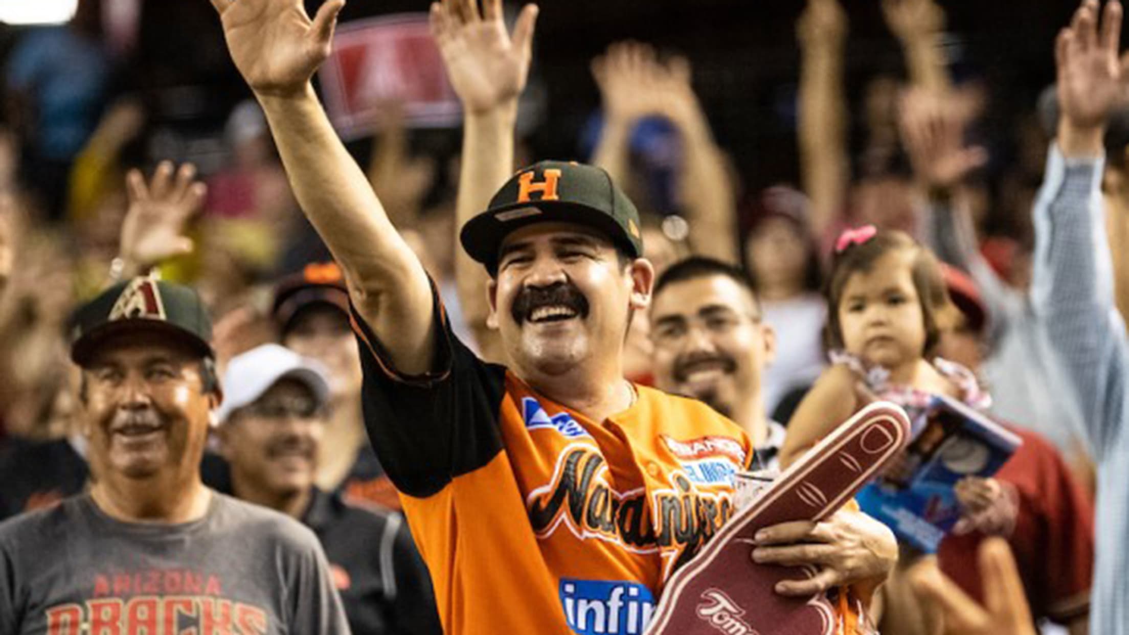 D-backs outfielder embraces his Hispanic roots