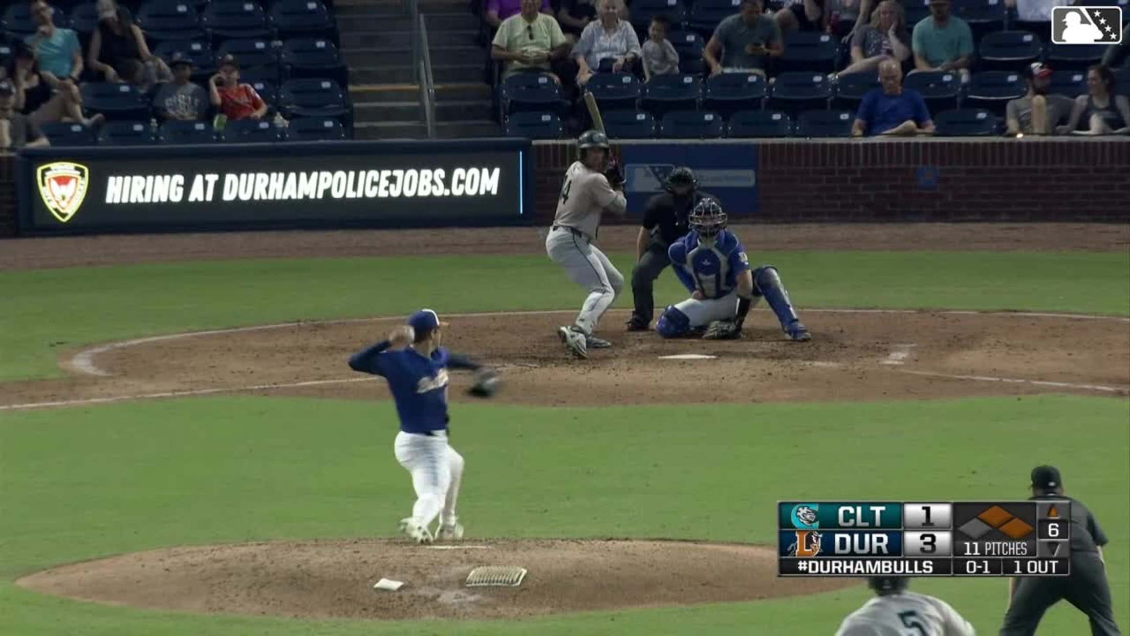 Braden Montgomery's three-run homer