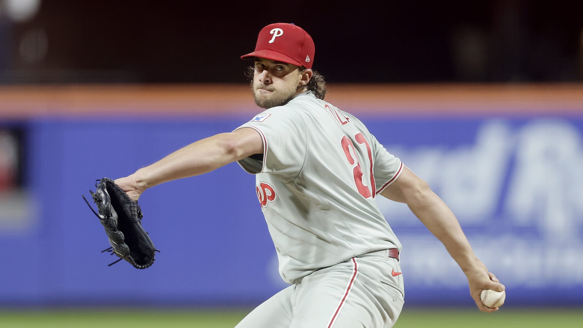 Aaron Nola tosses seven scoreless innings