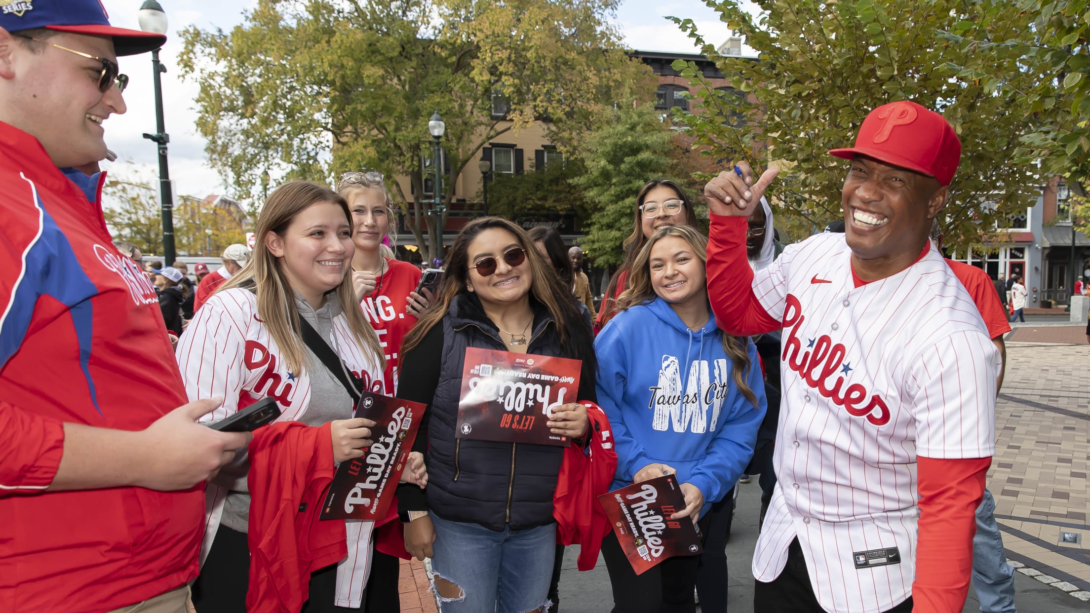 Philadelphia Phillies on X: Red October has arrived! Come join us on The  Rally for Red October bus tour this week. Meet us at various stops for an  opportunity to sign the