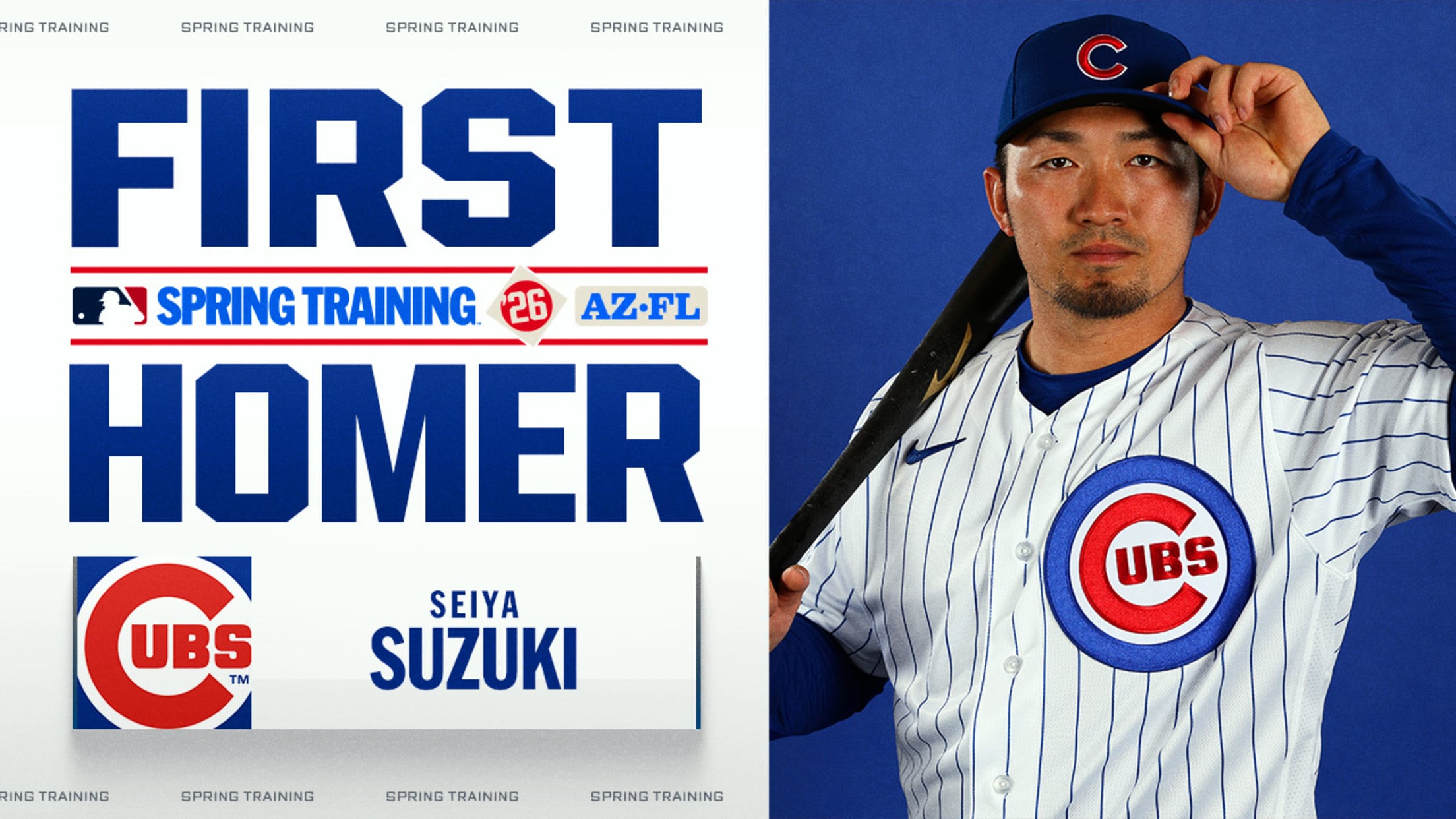 Seiya Suzuki's first Spring Training home run